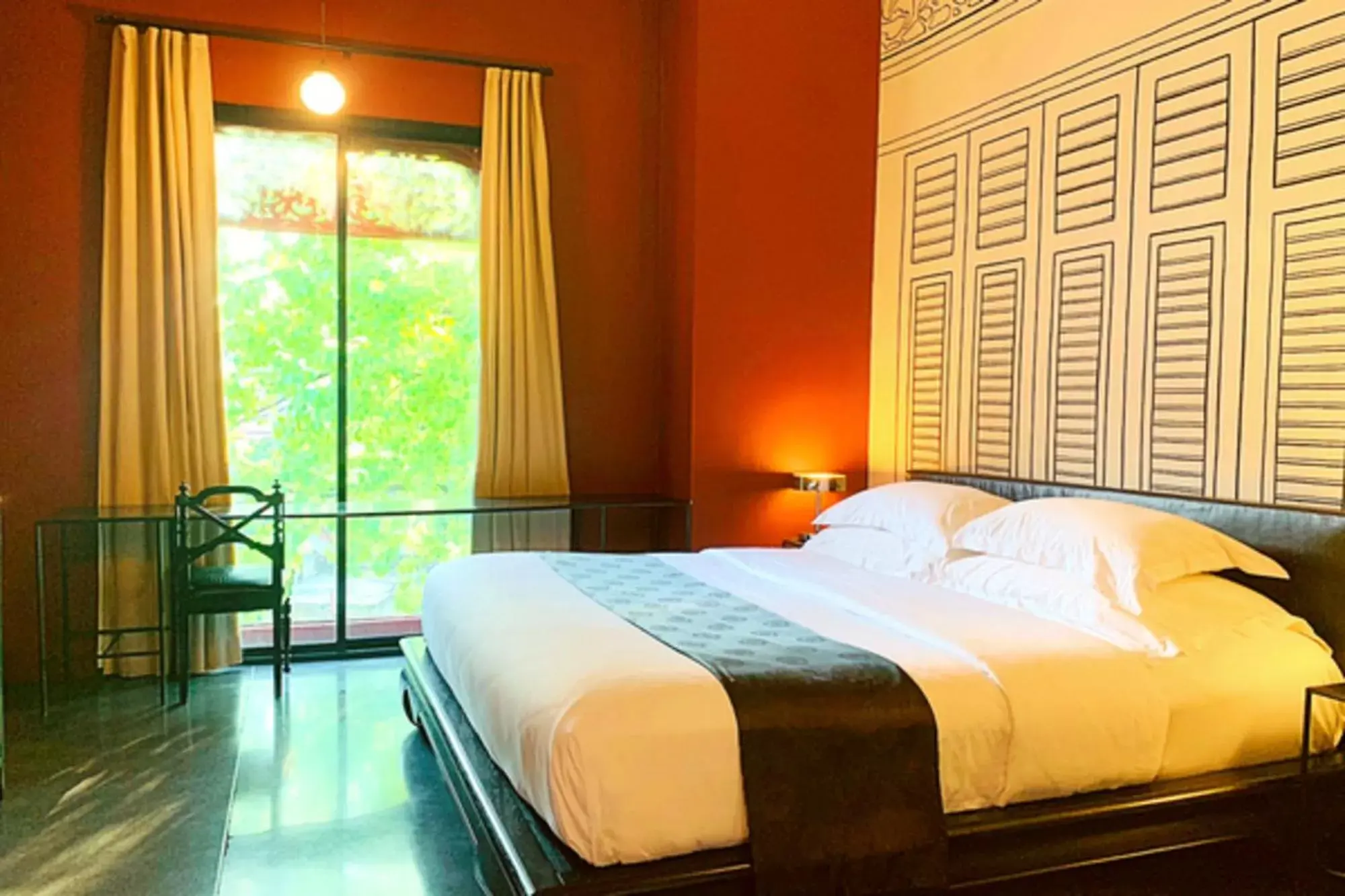 Bedroom, Bed in Amdaeng Bangkok Riverside Hotel - SHA Plus Certified