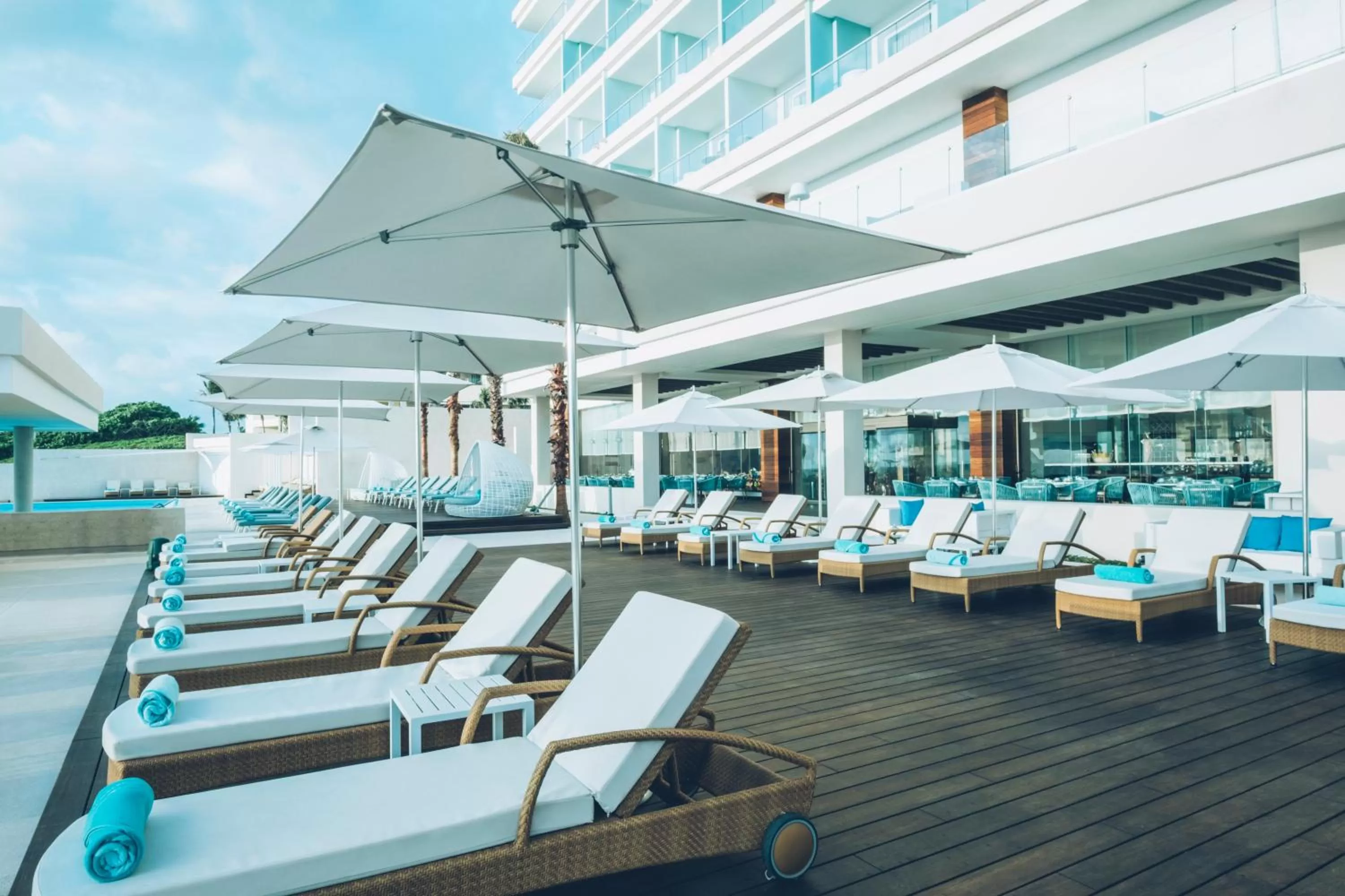 Balcony/Terrace in Coral Level at Iberostar Selection Cancun