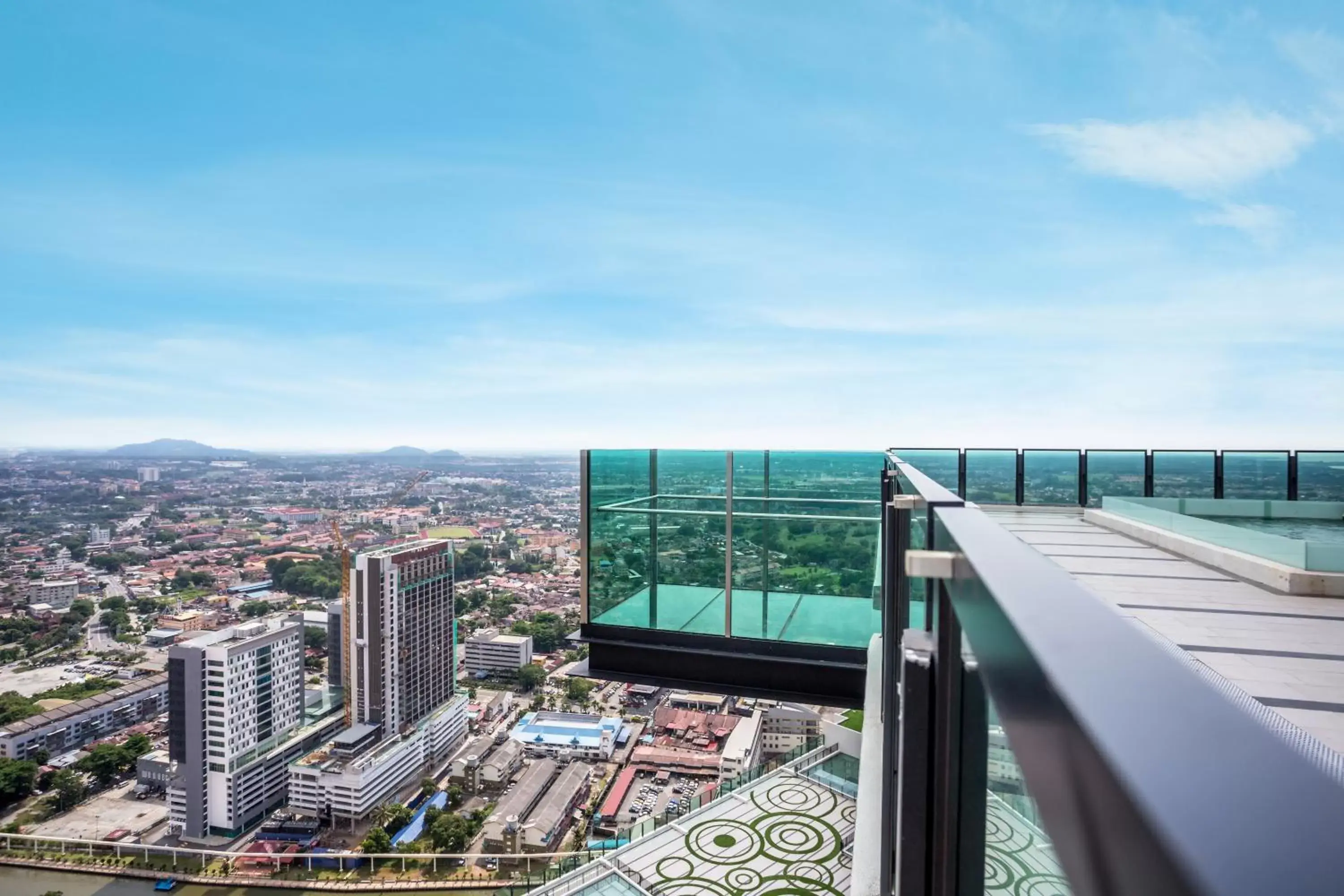 City view, Balcony/Terrace in The Shore Hotel & Residences