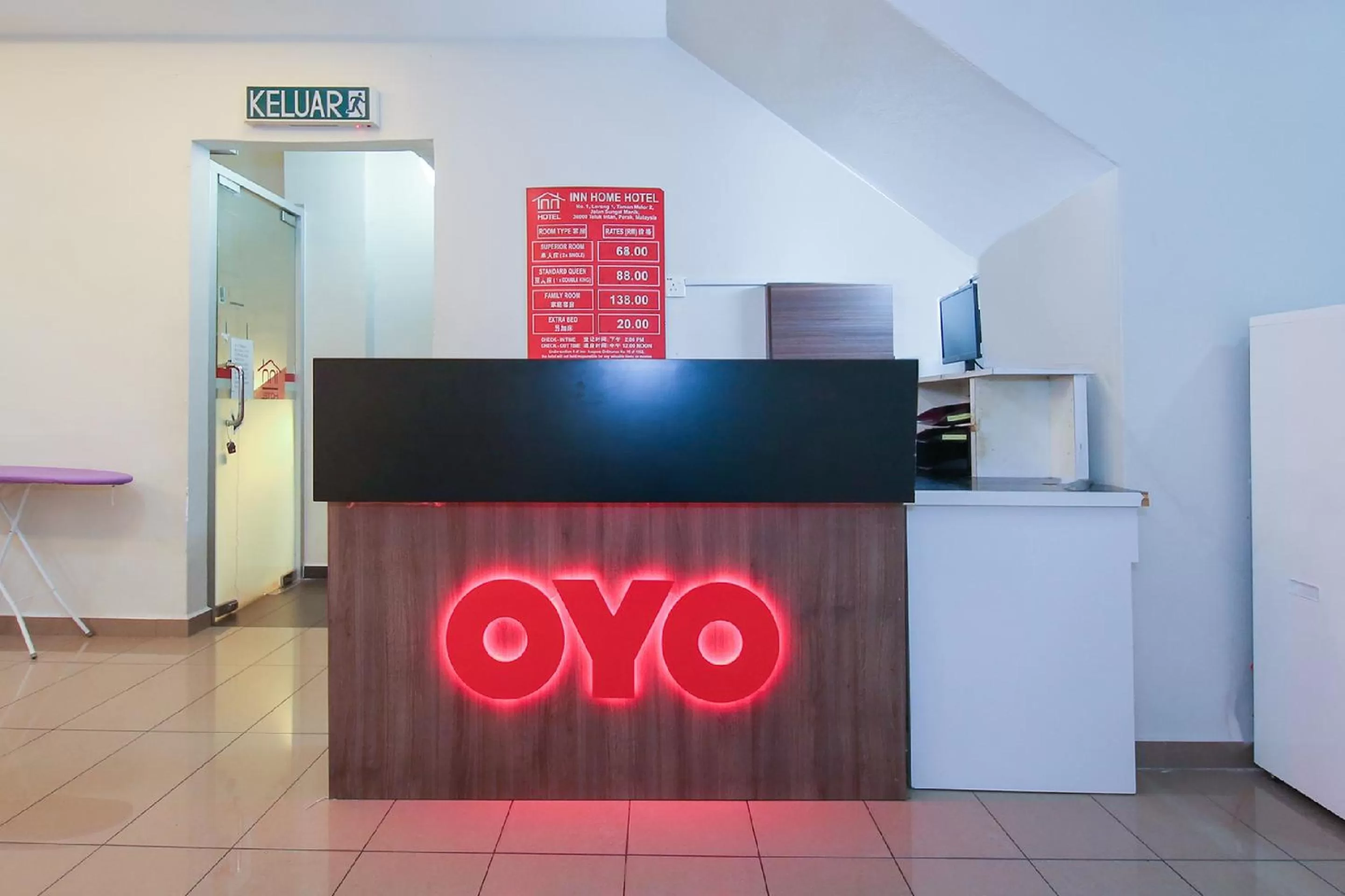 Lobby or reception in OYO 89650 Inn Hotel