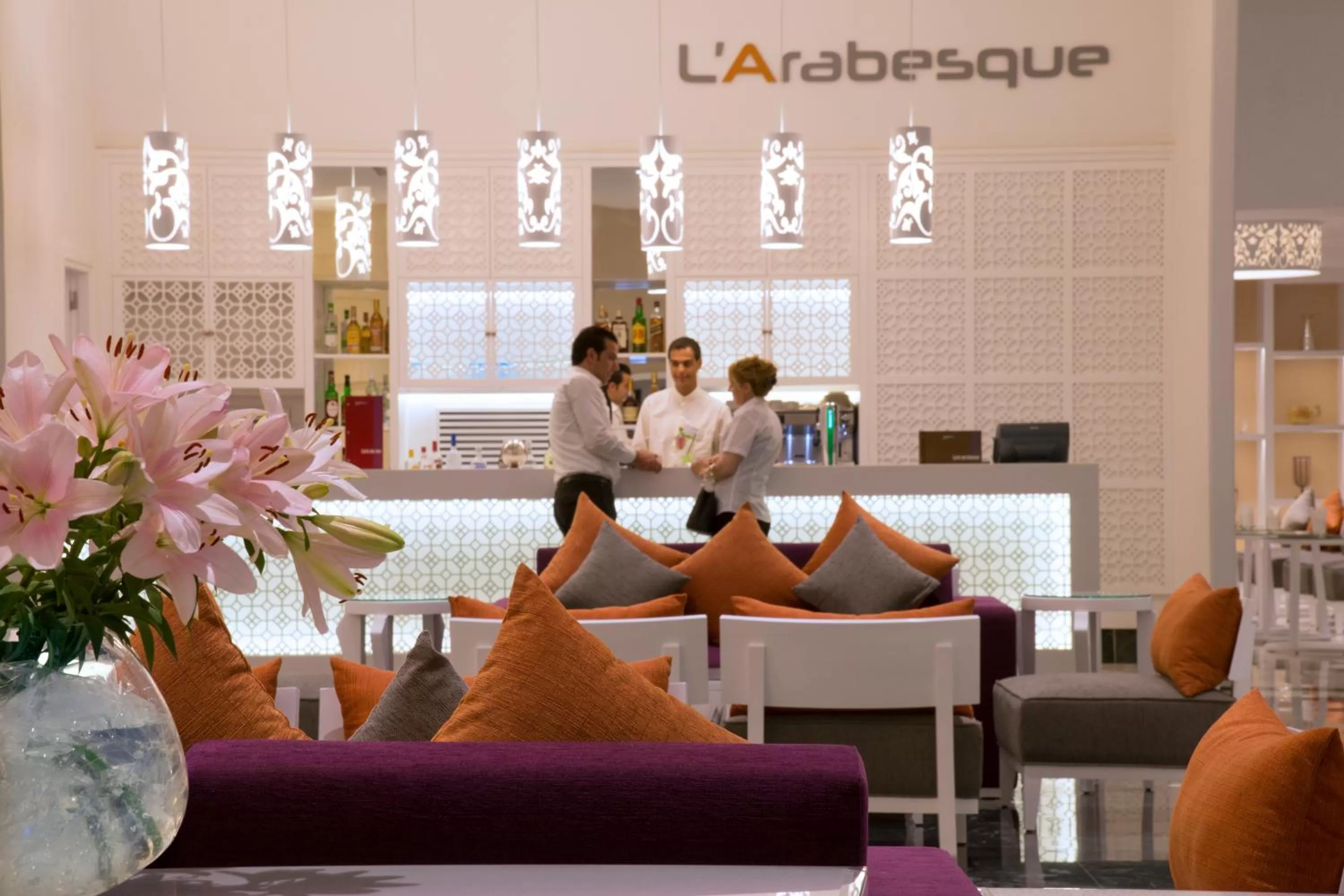 Lounge or bar in Radisson Blu Resort & Thalasso Hammamet