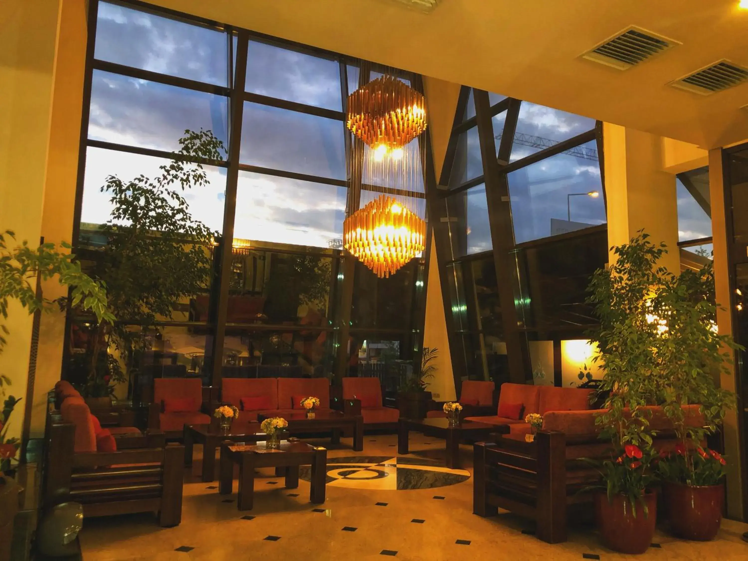 Lobby or reception in Hotel Tecadra