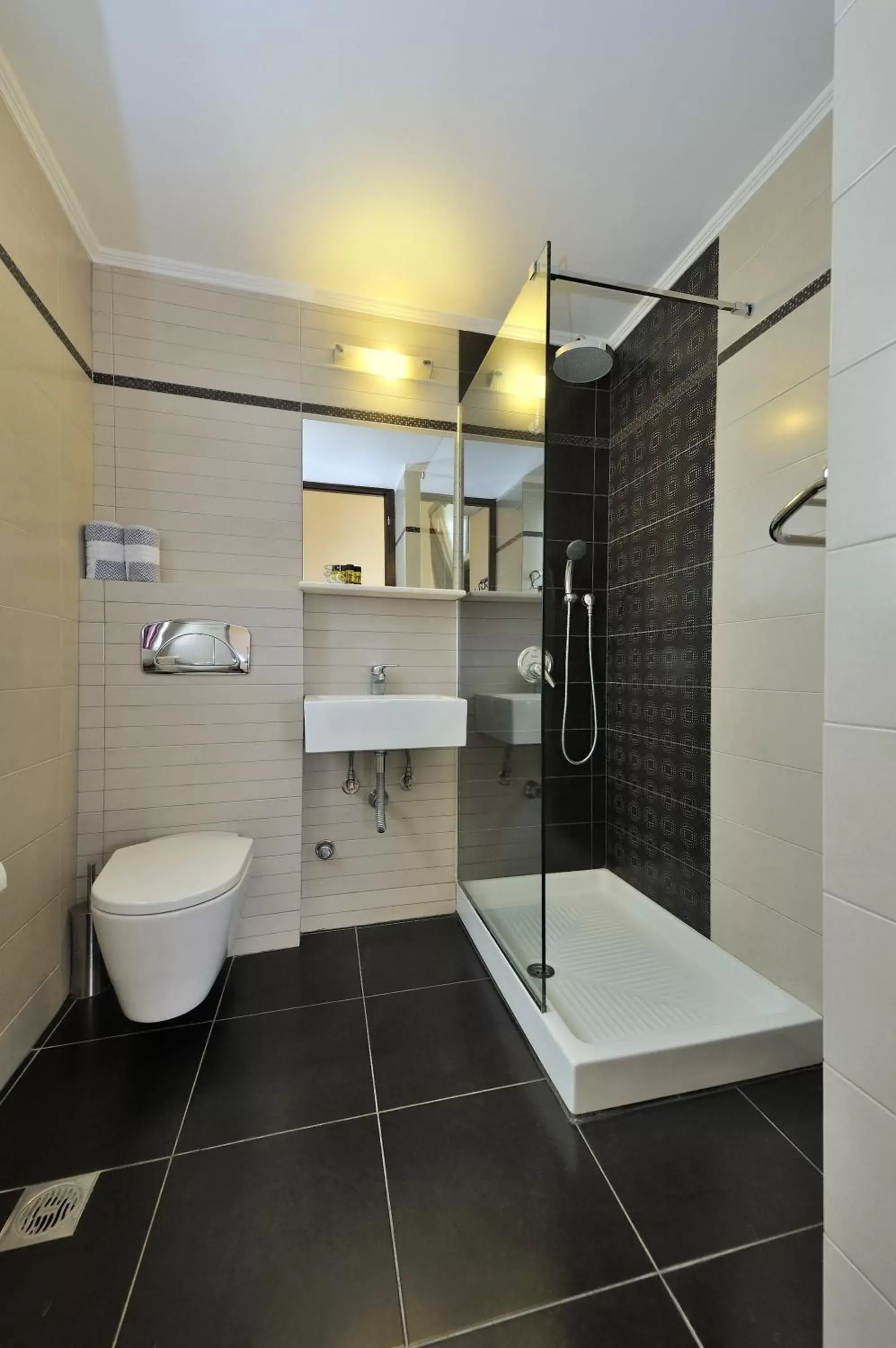 Bathroom in Dryades & Orion Hotel