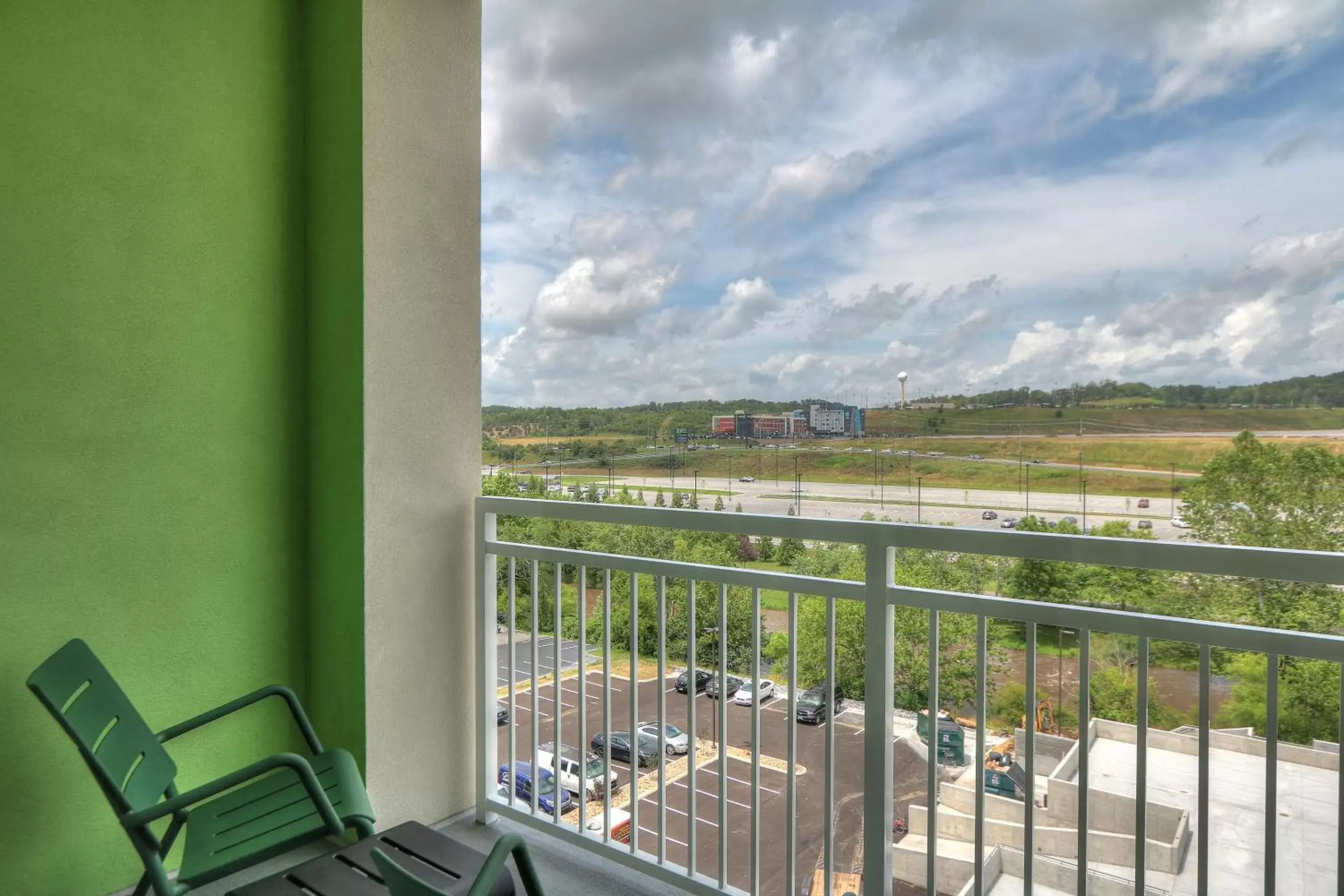 Balcony/Terrace in Holiday Inn & Suites Pigeon Forge Convention Center, an IHG Hotel