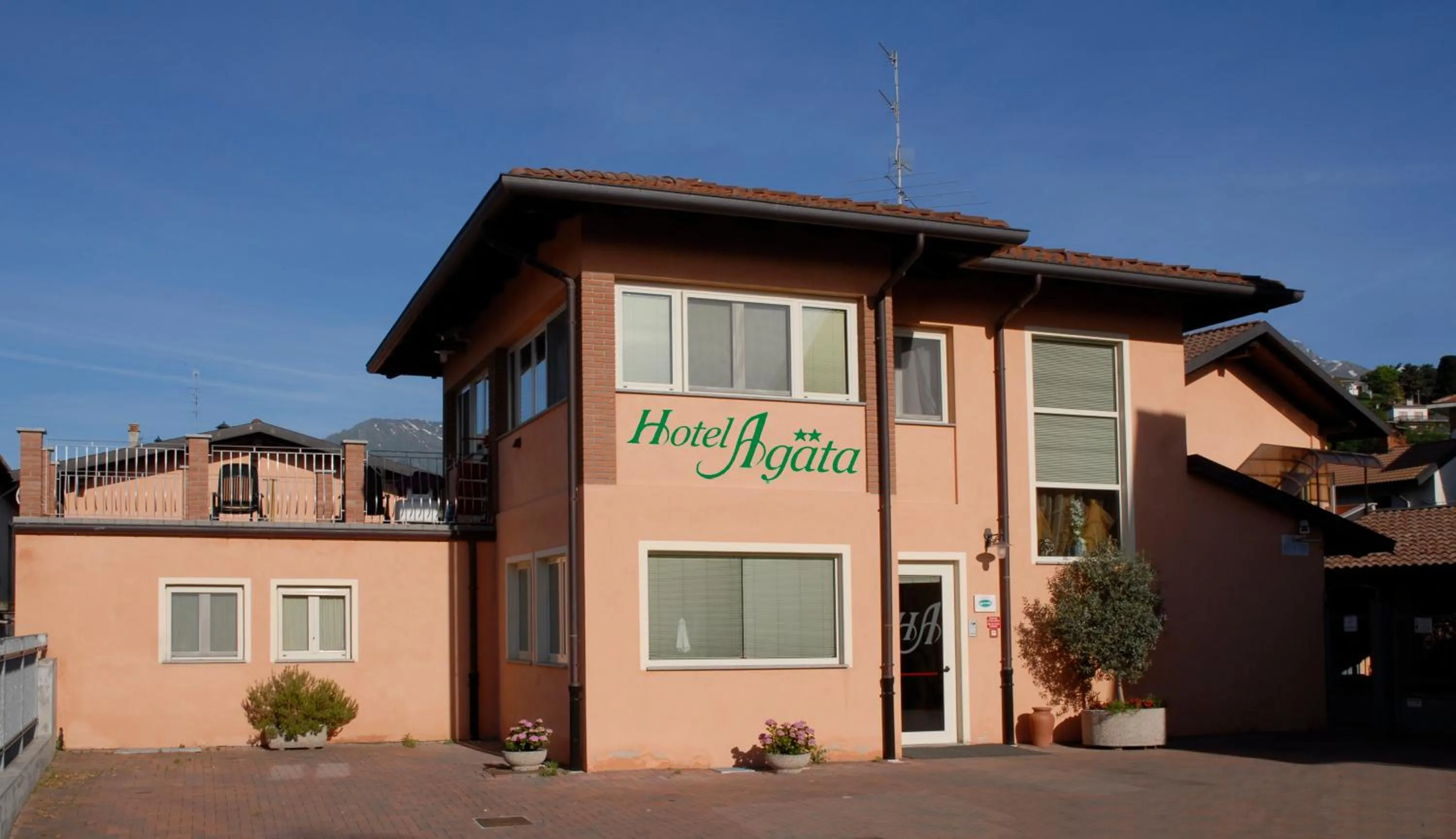 Facade/entrance in Hotel Agata