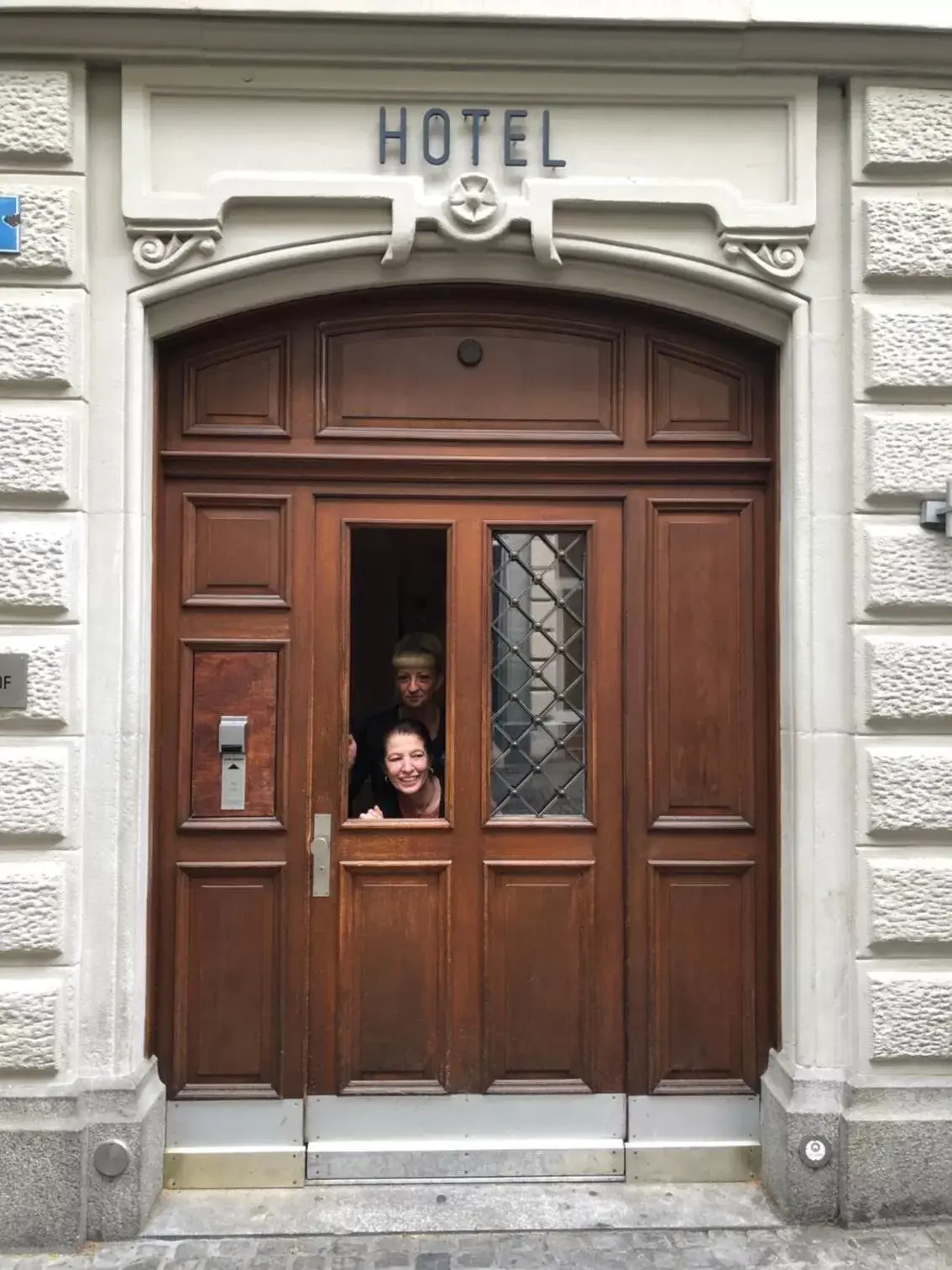 Facade/entrance in Hotel Platzhirsch