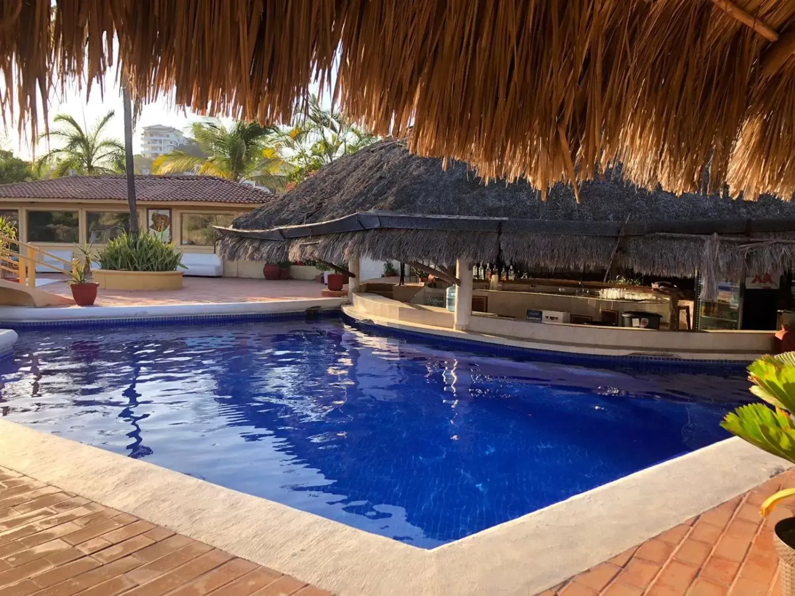 Swimming Pool in hotel plaza tucanes