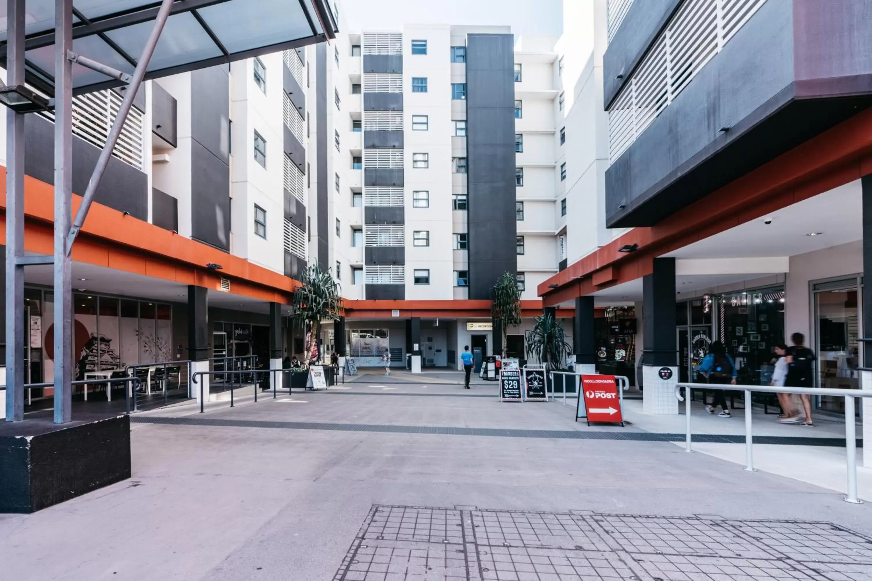 Facade/entrance in Gabba Central Apartments Facade/entrance in Gabba Central Apartments
