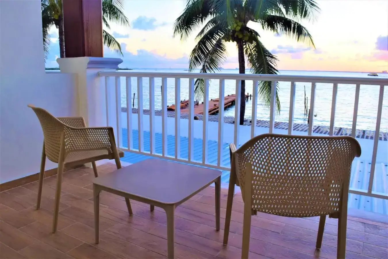 Balcony/Terrace in Ocean Suites Bartolome
