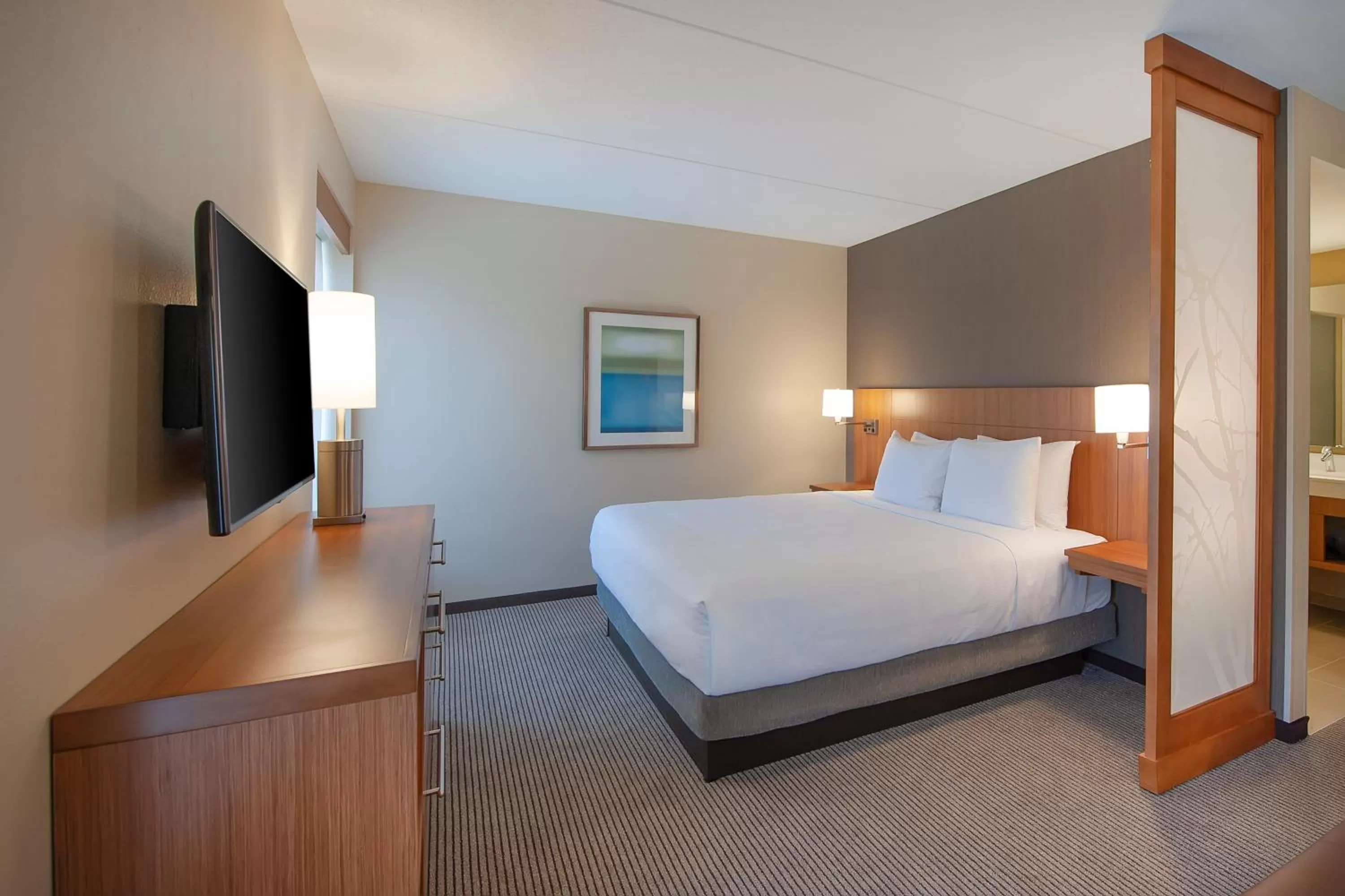 Bed in Hyatt Place Durham Southpoint