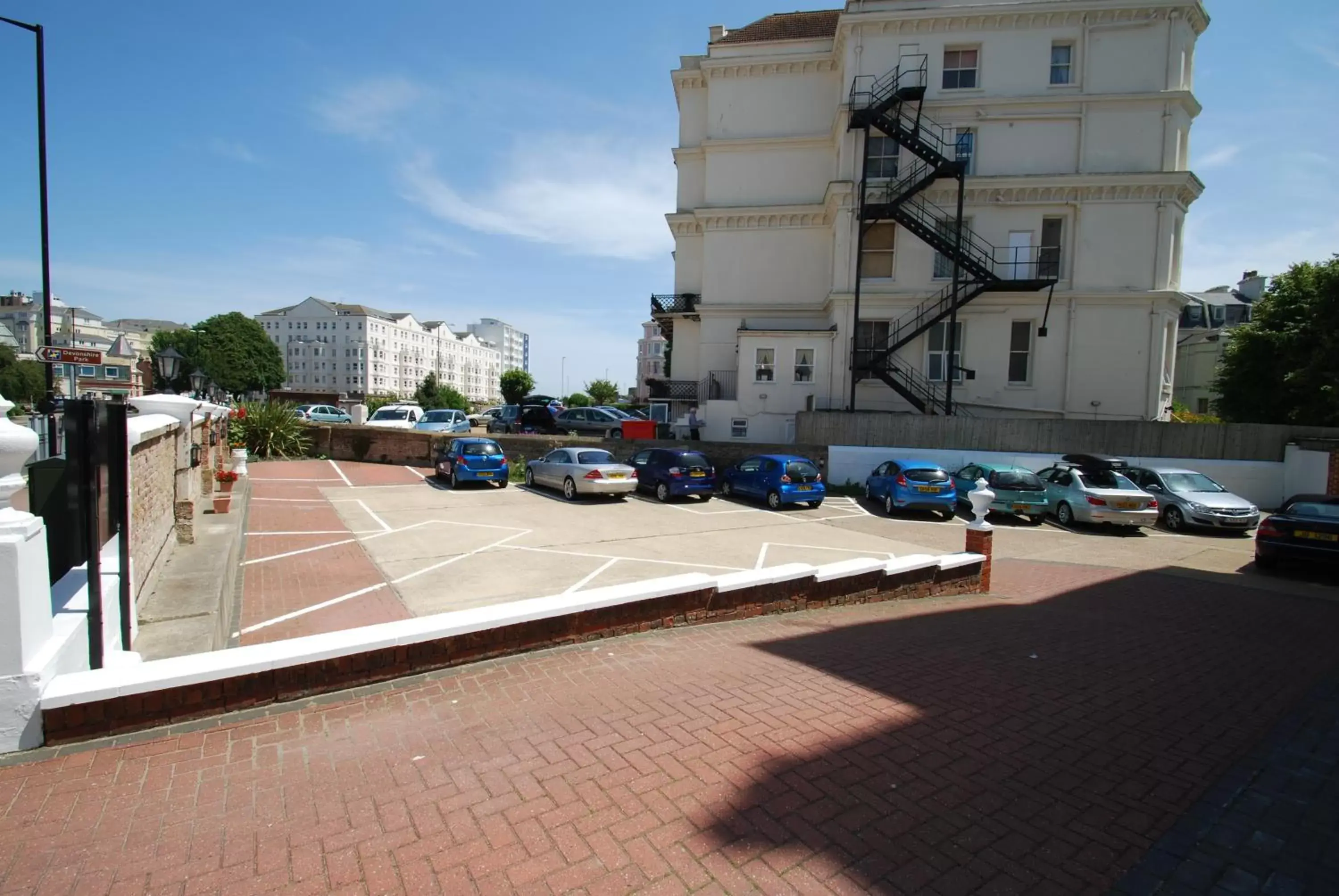 Facade/entrance in Devonshire Park Hotel Facade/entrance in Devonshire Park Hotel