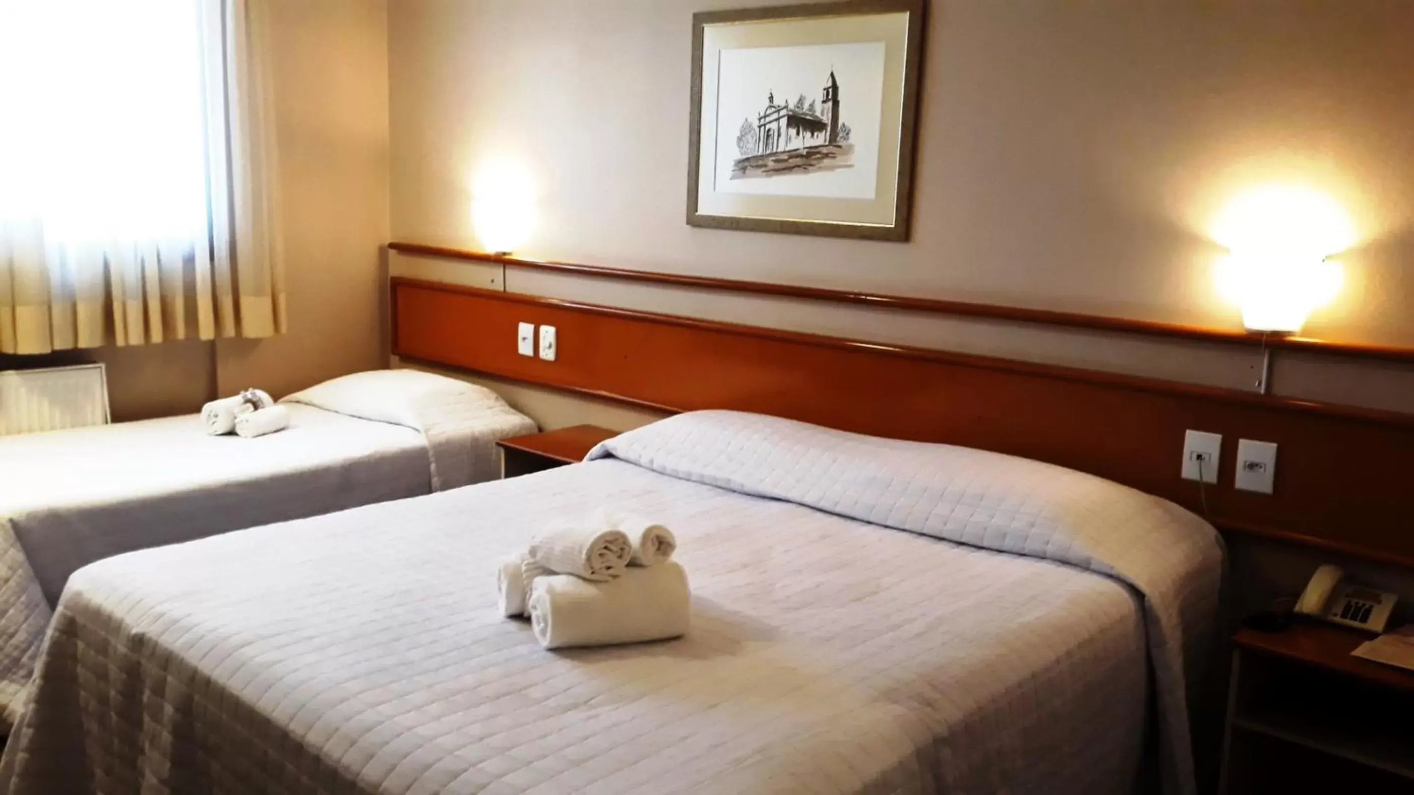 Bed in Farina Park Hotel Bed in Farina Park Hotel