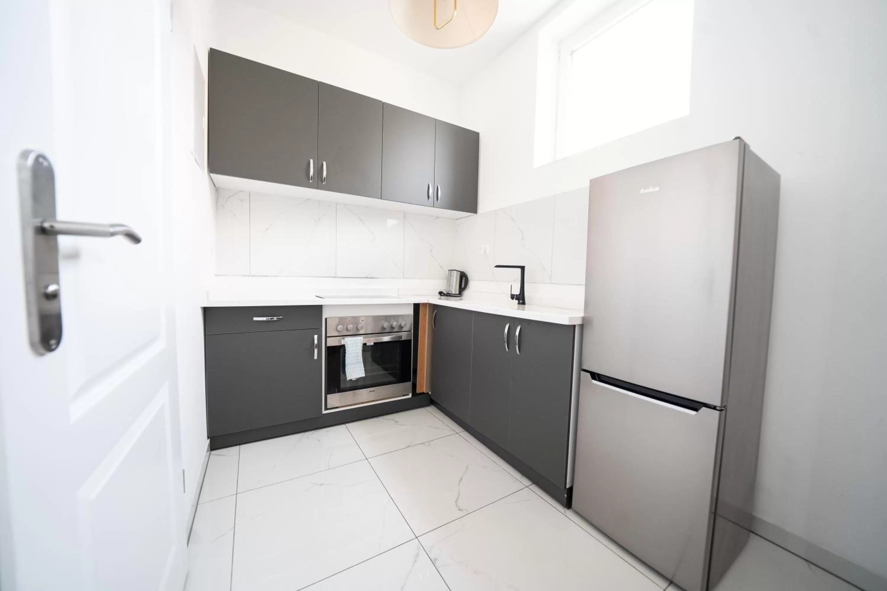 Kitchen or kitchenette in Hotel Zur alten Stadtkellerei Leipzig