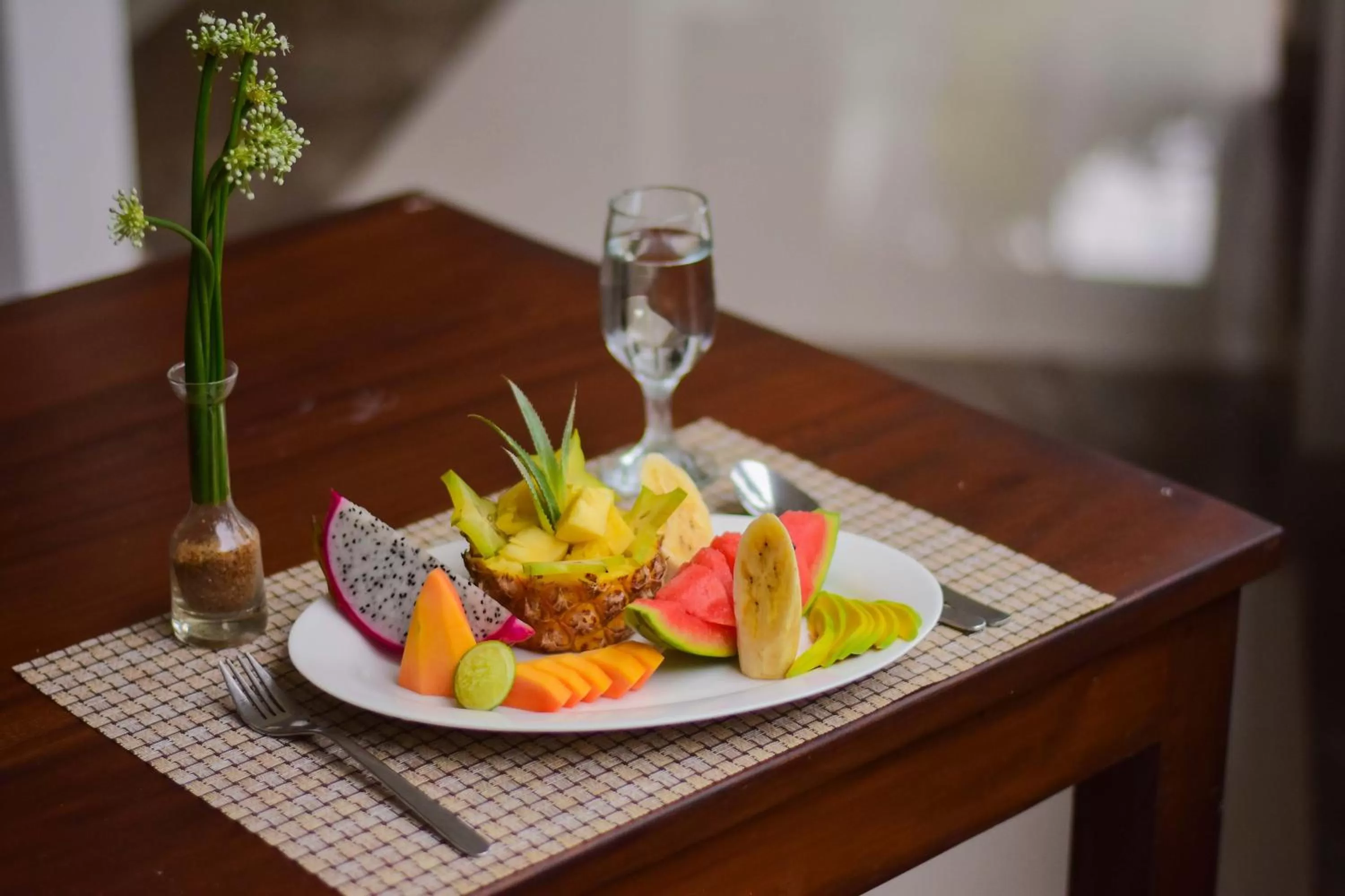 Food in Kandy Rivers Edge Nature Resort