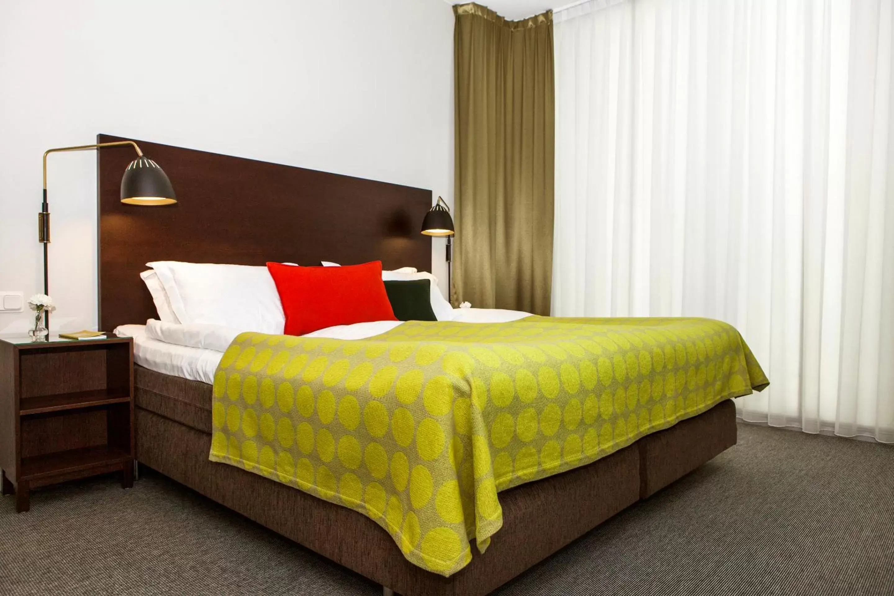 Bed in Elite Hotel Ideon, Lund