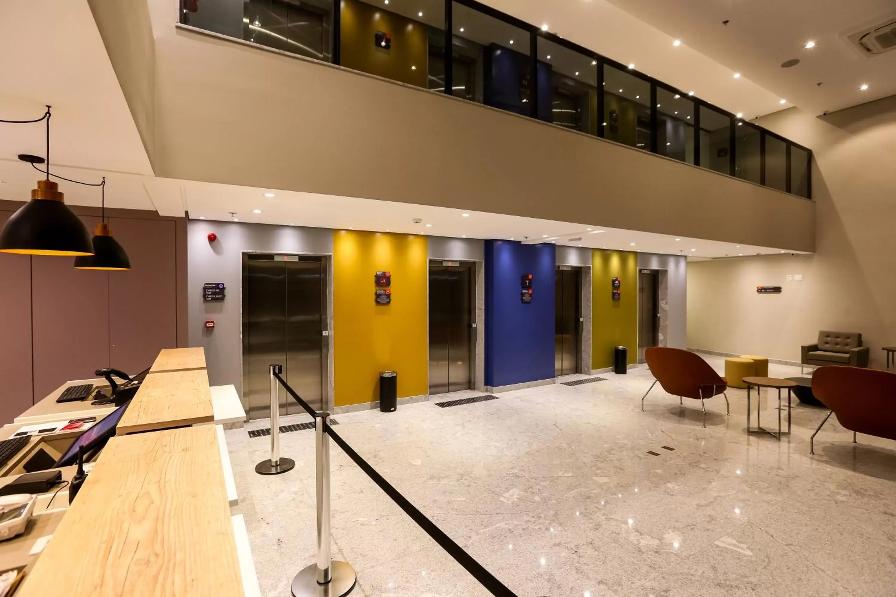 Lobby or reception in Transamerica Fit Recife