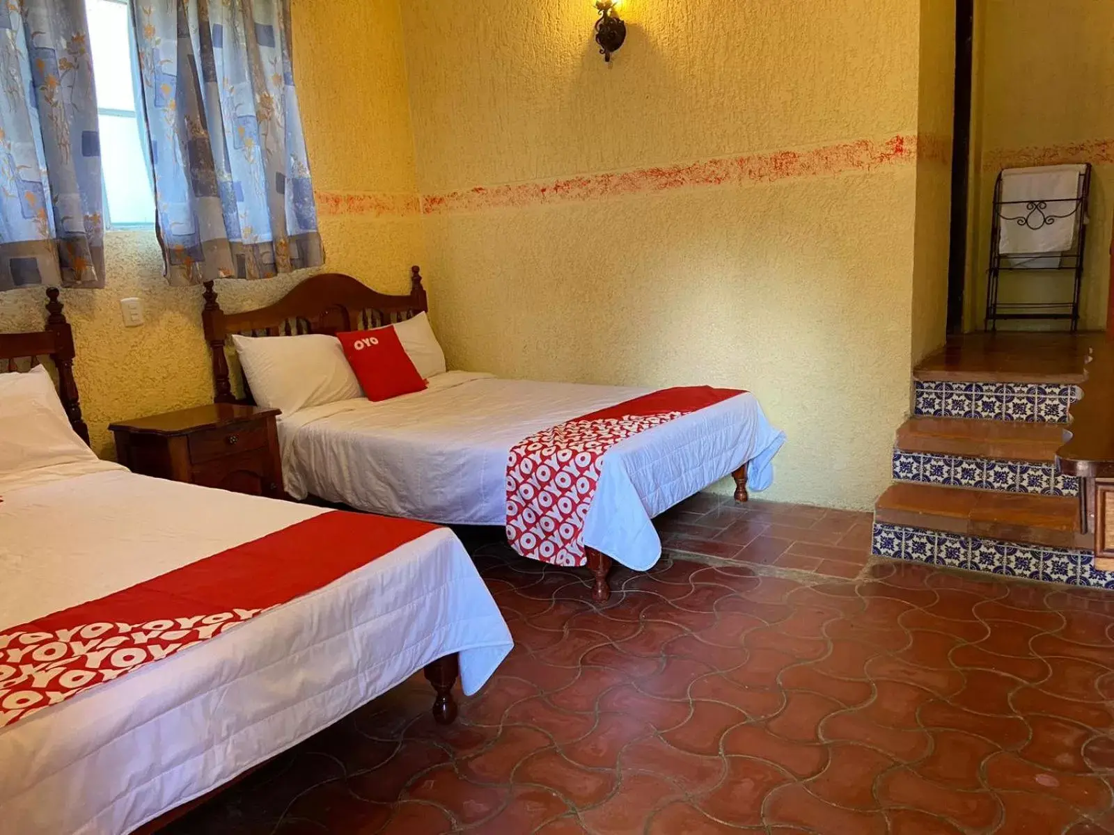 Bed in Rancho Hotel El Carmen