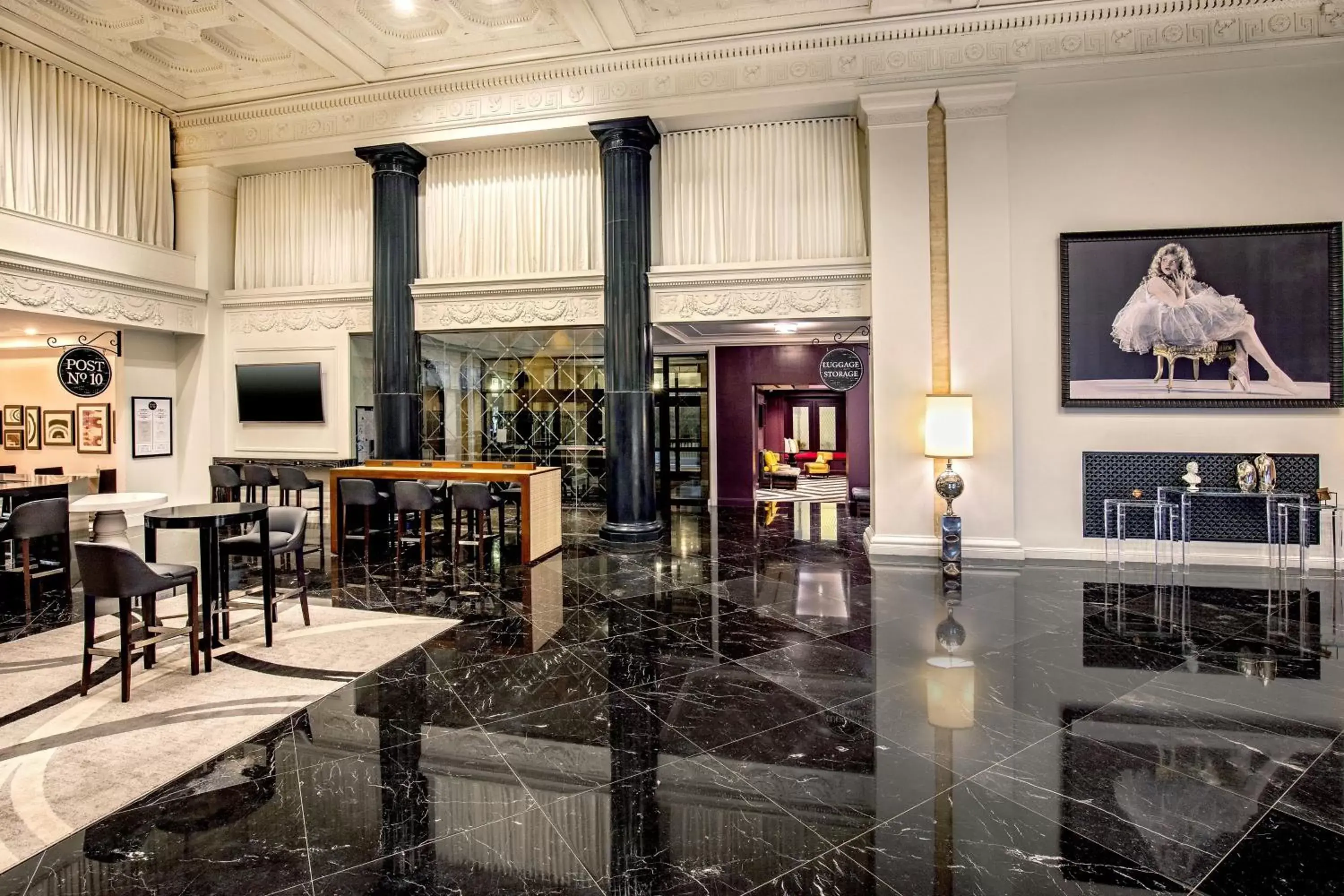 Lobby or reception, Restaurant/Places to Eat in Courtyard by Marriott Boston Downtown