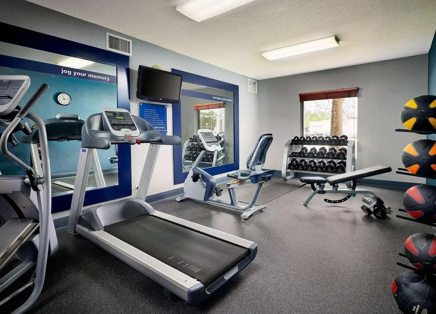 Fitness centre/facilities, Fitness Center/Facilities in Hampton Inn Covington/Mandeville