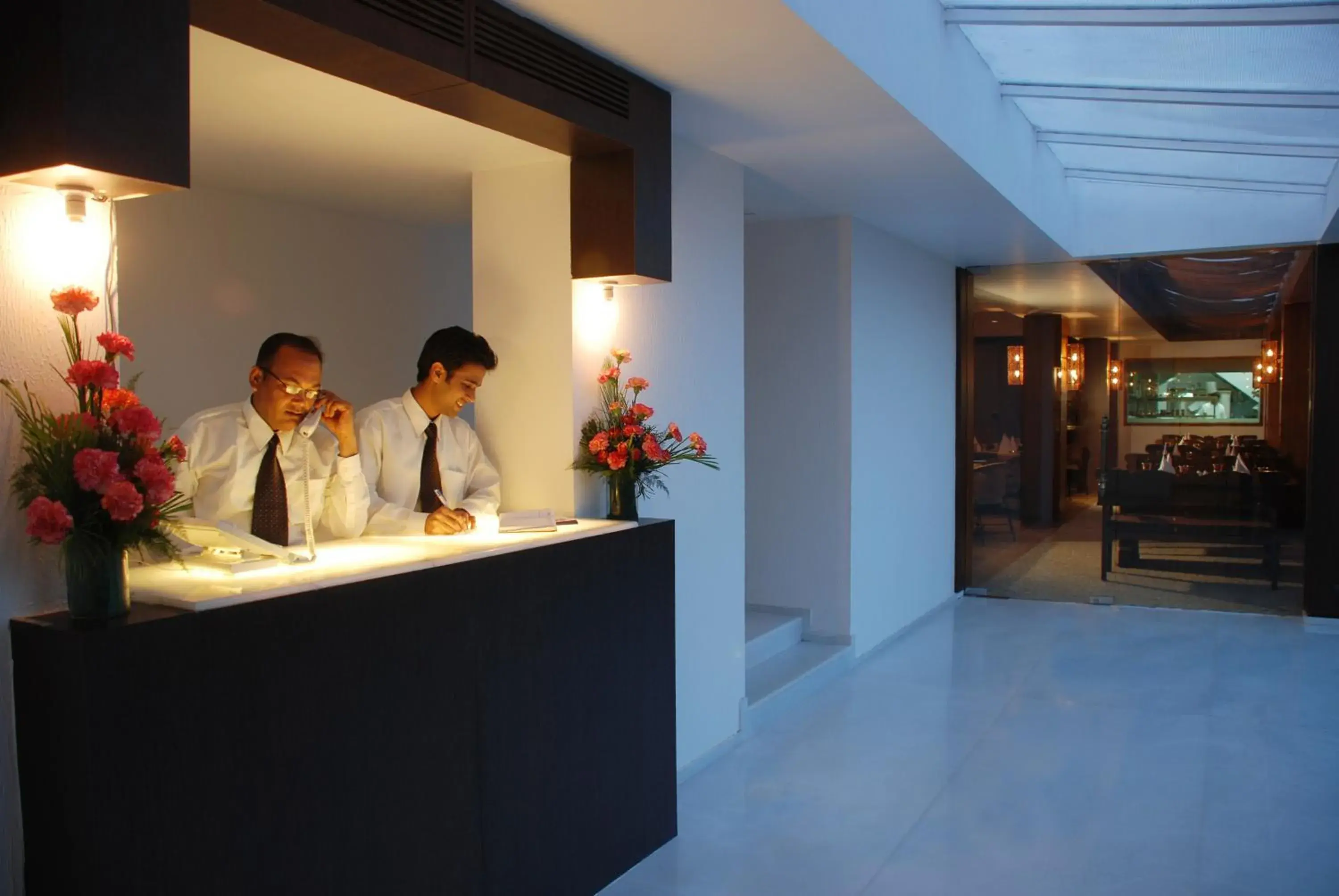 Lobby or reception in Hotel Palace Heights