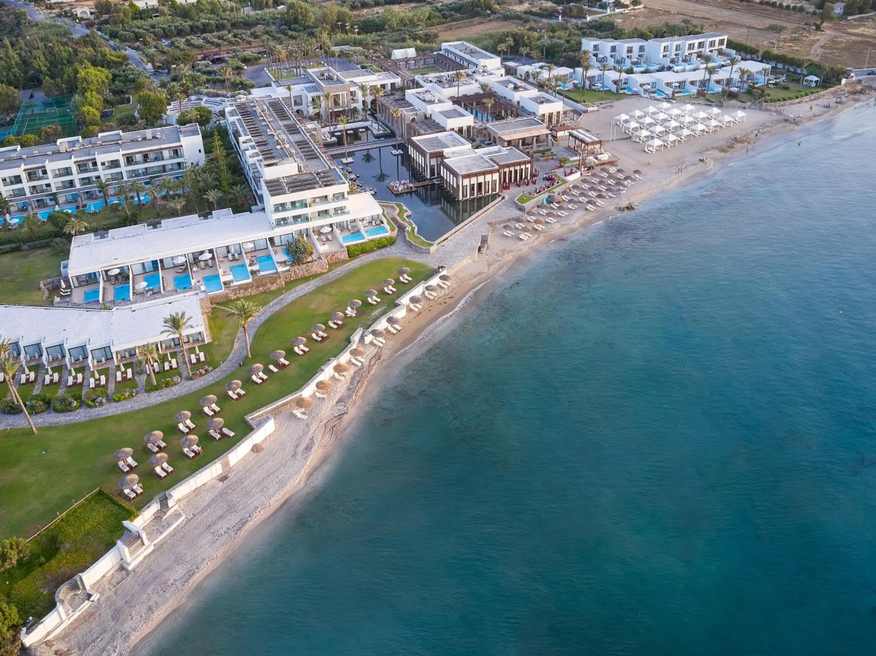 Bird's eye view, Bird's-eye View in Amirandes Grecotel Boutique Resort