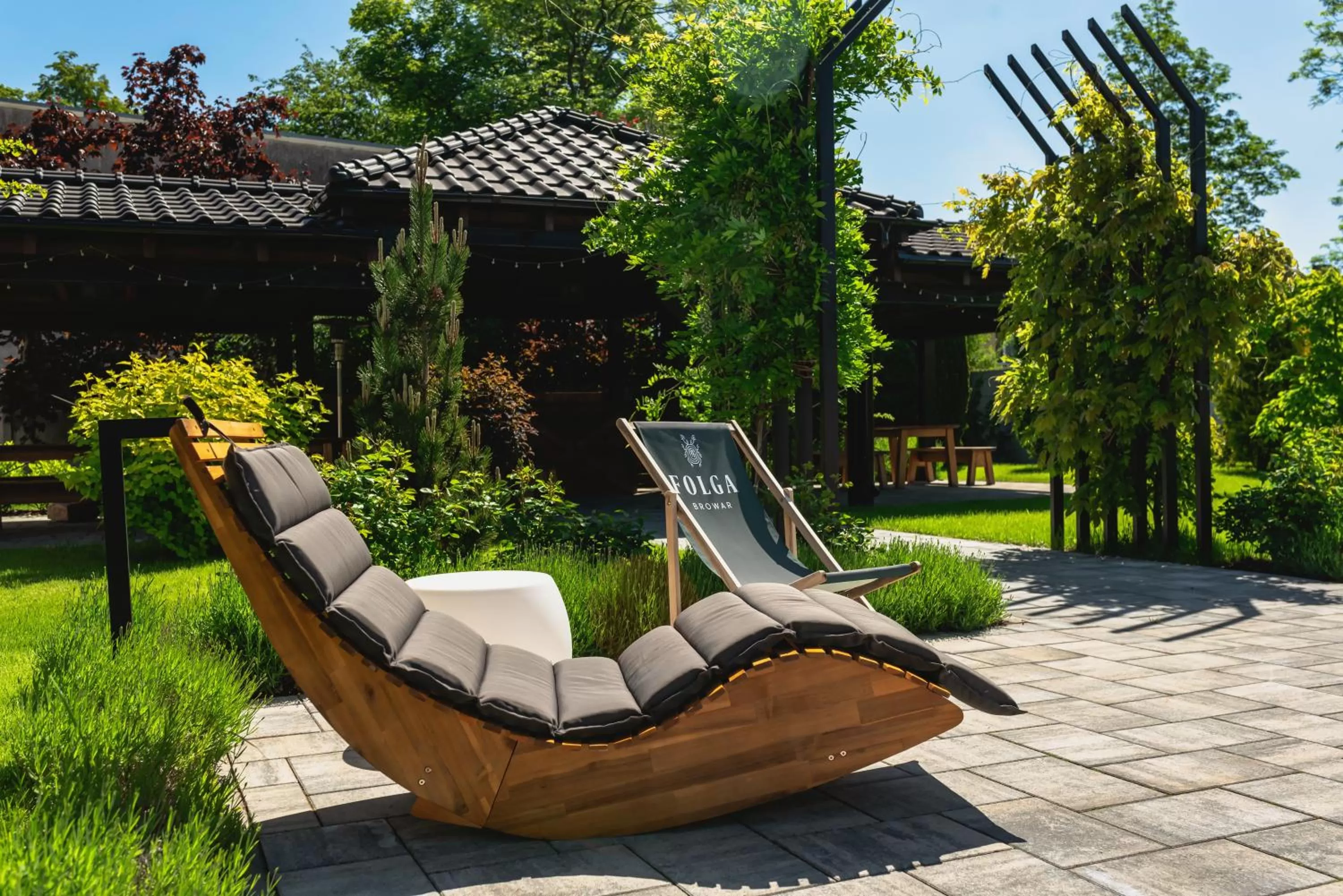 sunbed in FOLGA - Hotel, Restauracja, Browar, SPA