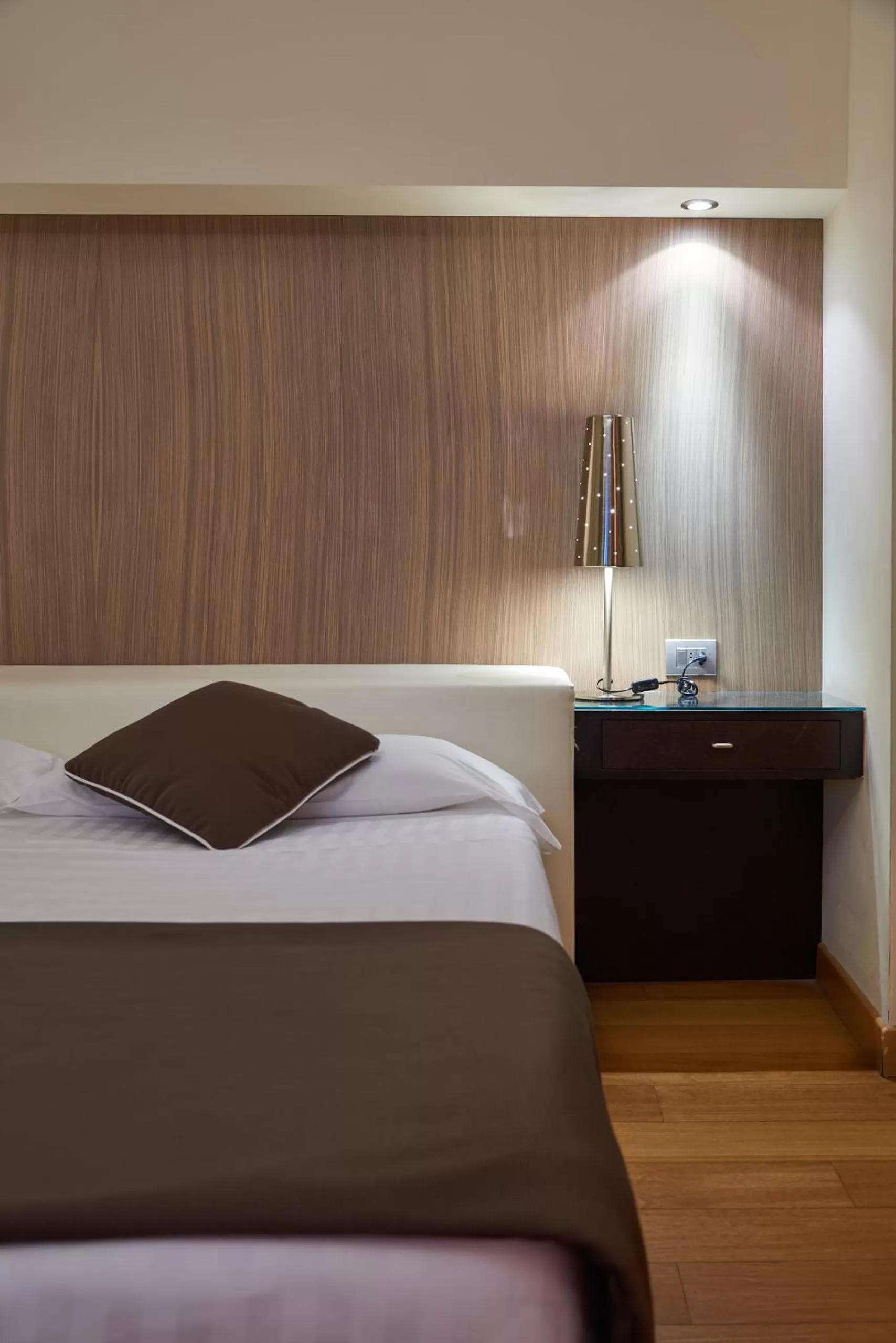 Decorative detail, Bed in Hotel Cosimo de' Medici