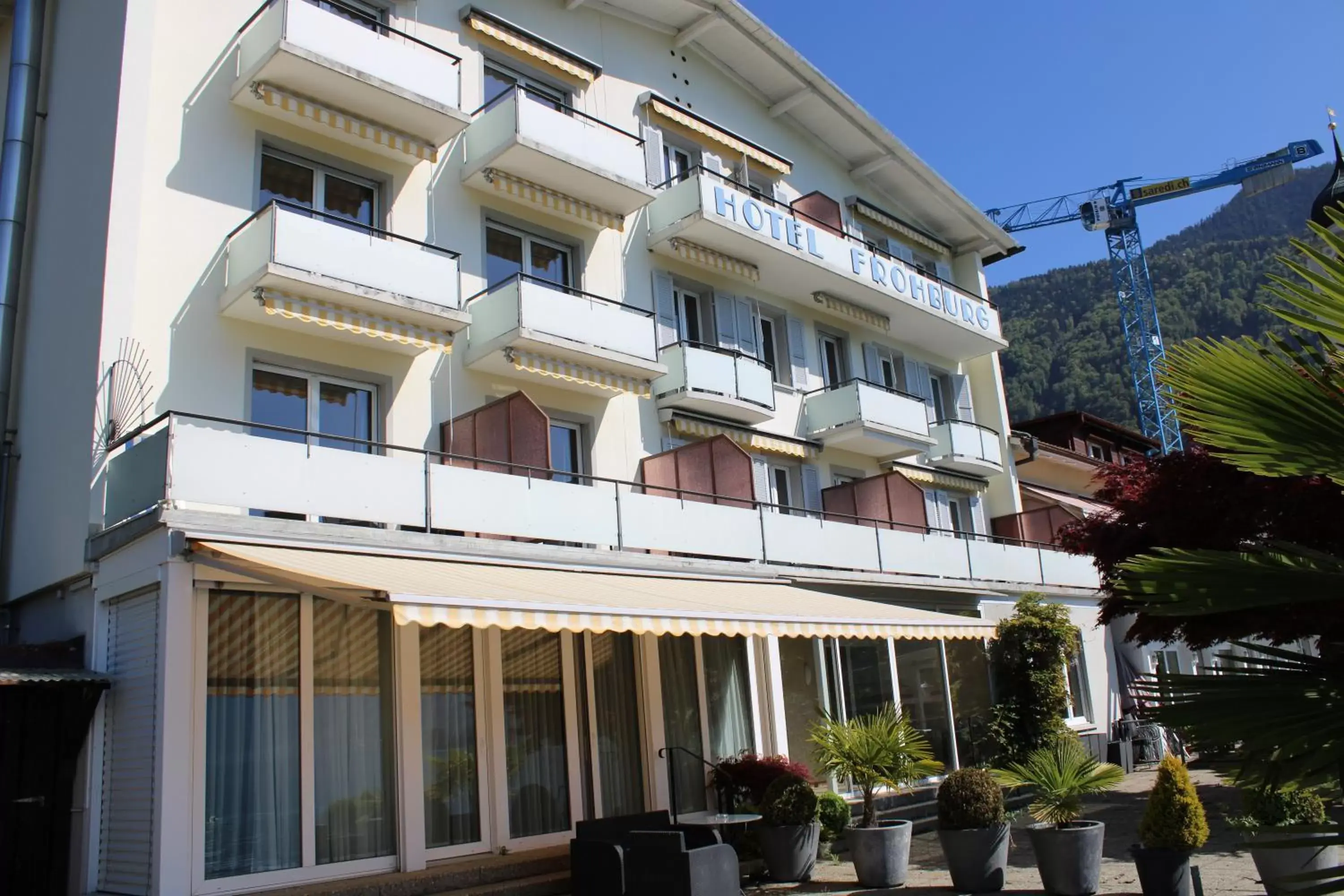 Property Building in Garni-Hotel Frohburg - Beau Rivage Collection