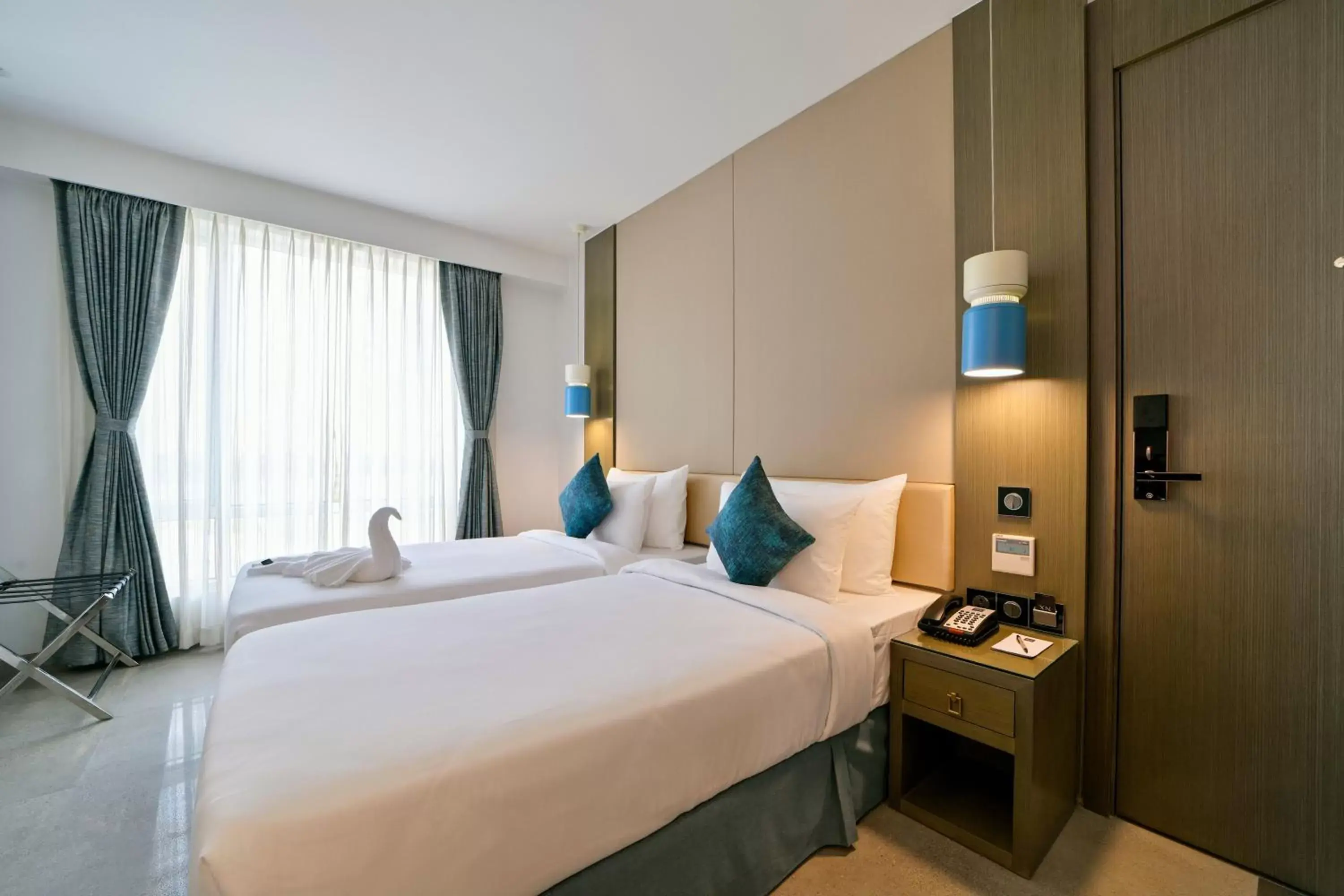 Bed in NX HOTEL Bed in NX HOTEL