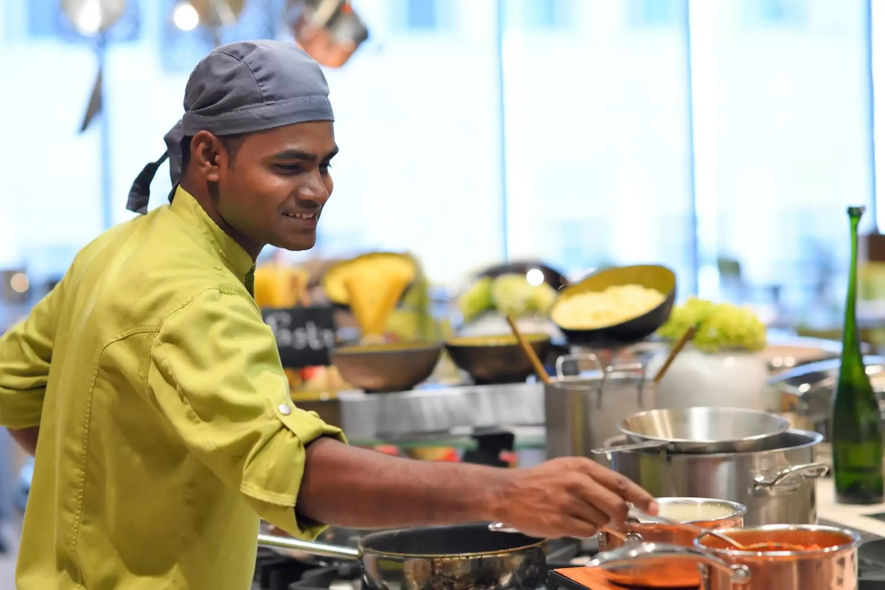 Staff in Movenpick Hotel Colombo