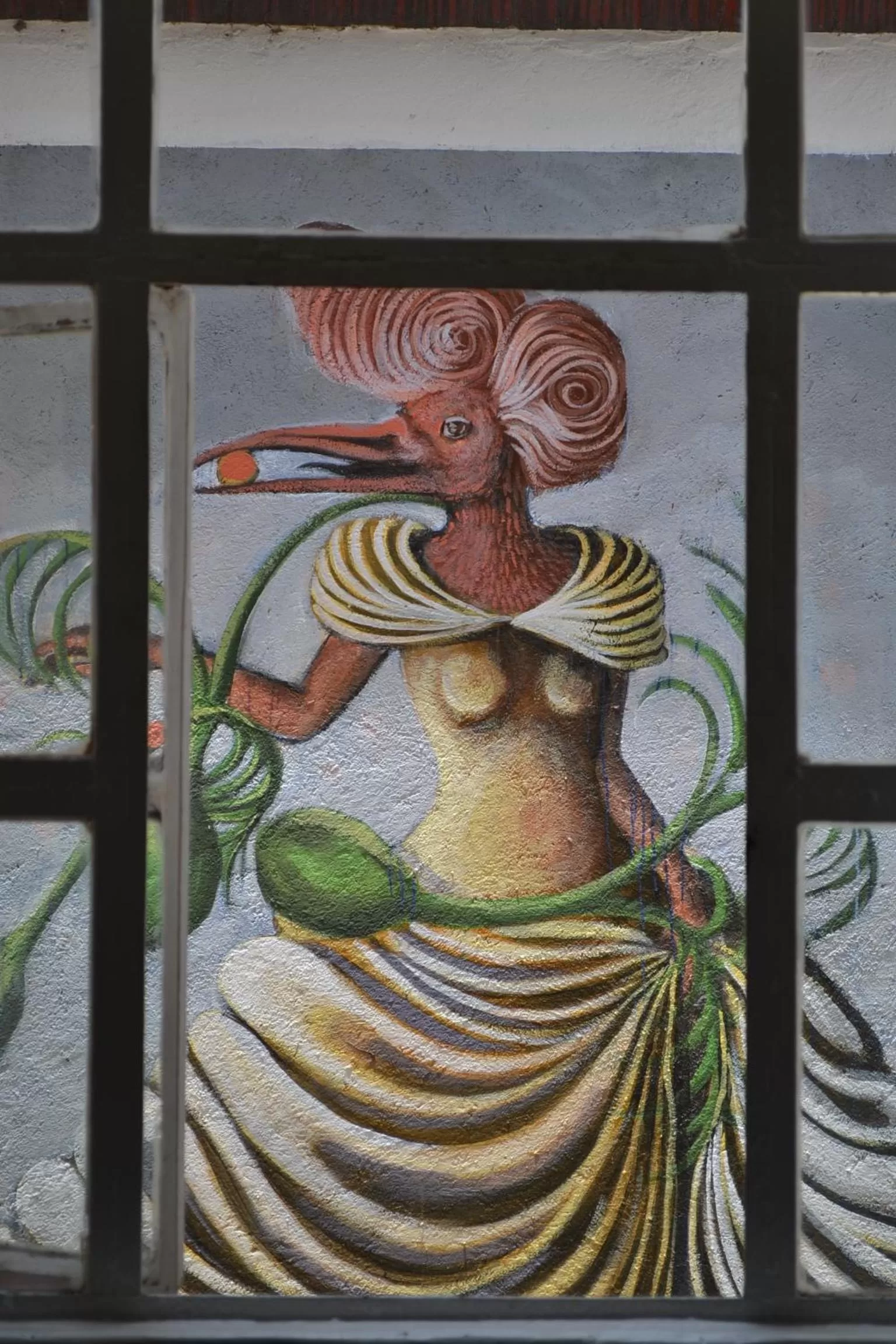 Inner courtyard view in Casa Comtesse