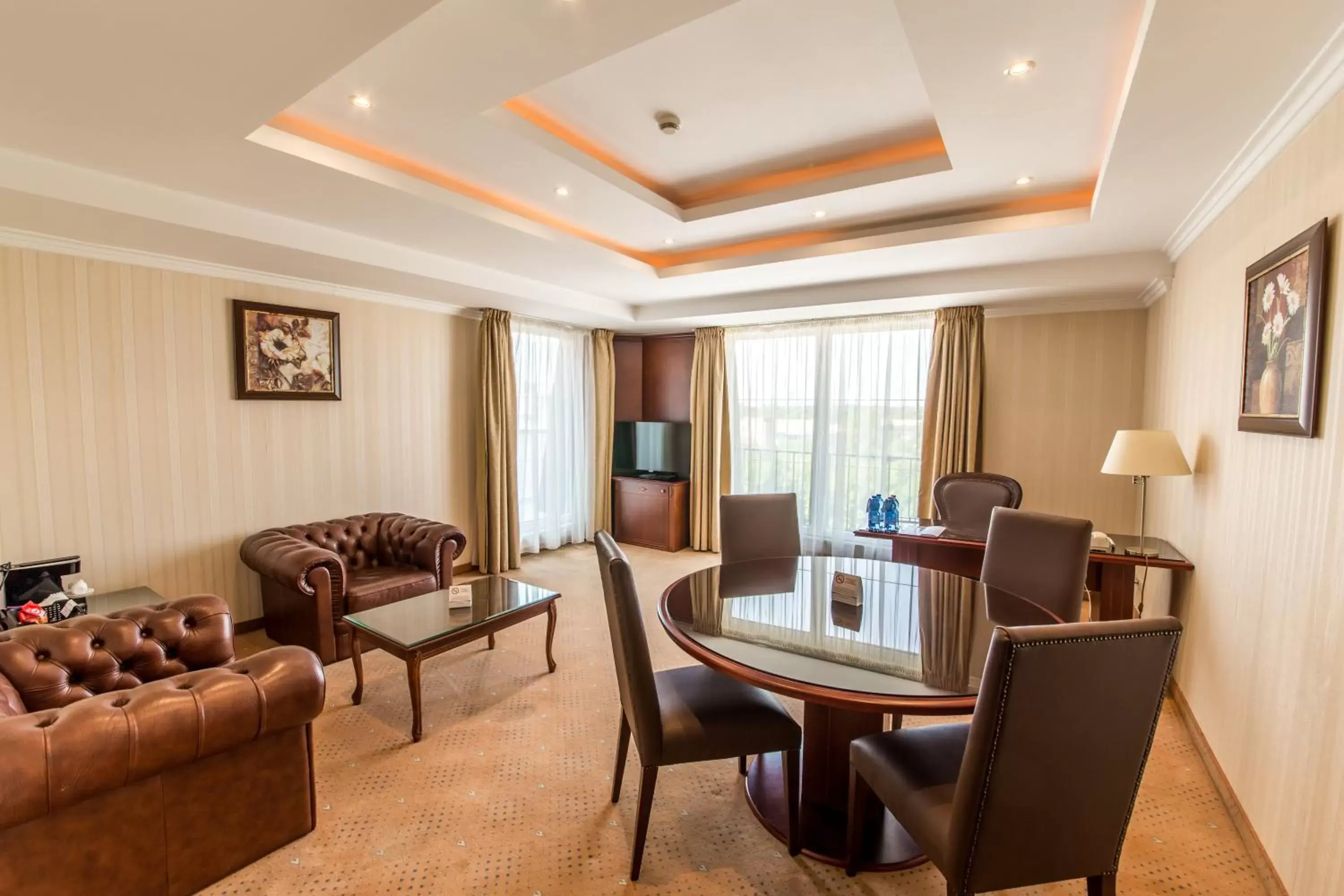 Seating Area in Ramada Hotel & Suites by Wyndham Bucharest North