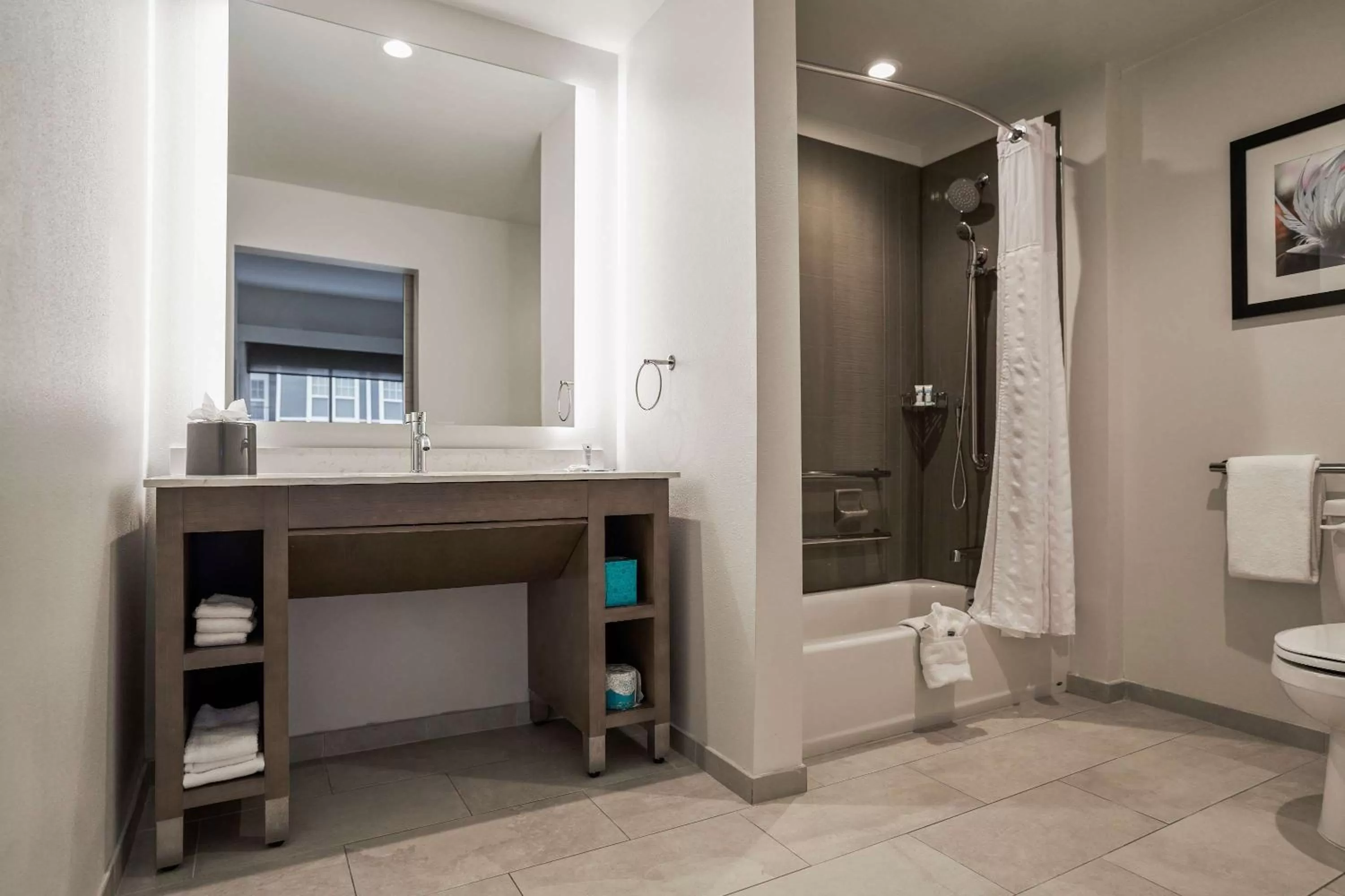 Bathroom in Hyatt House Louisville East