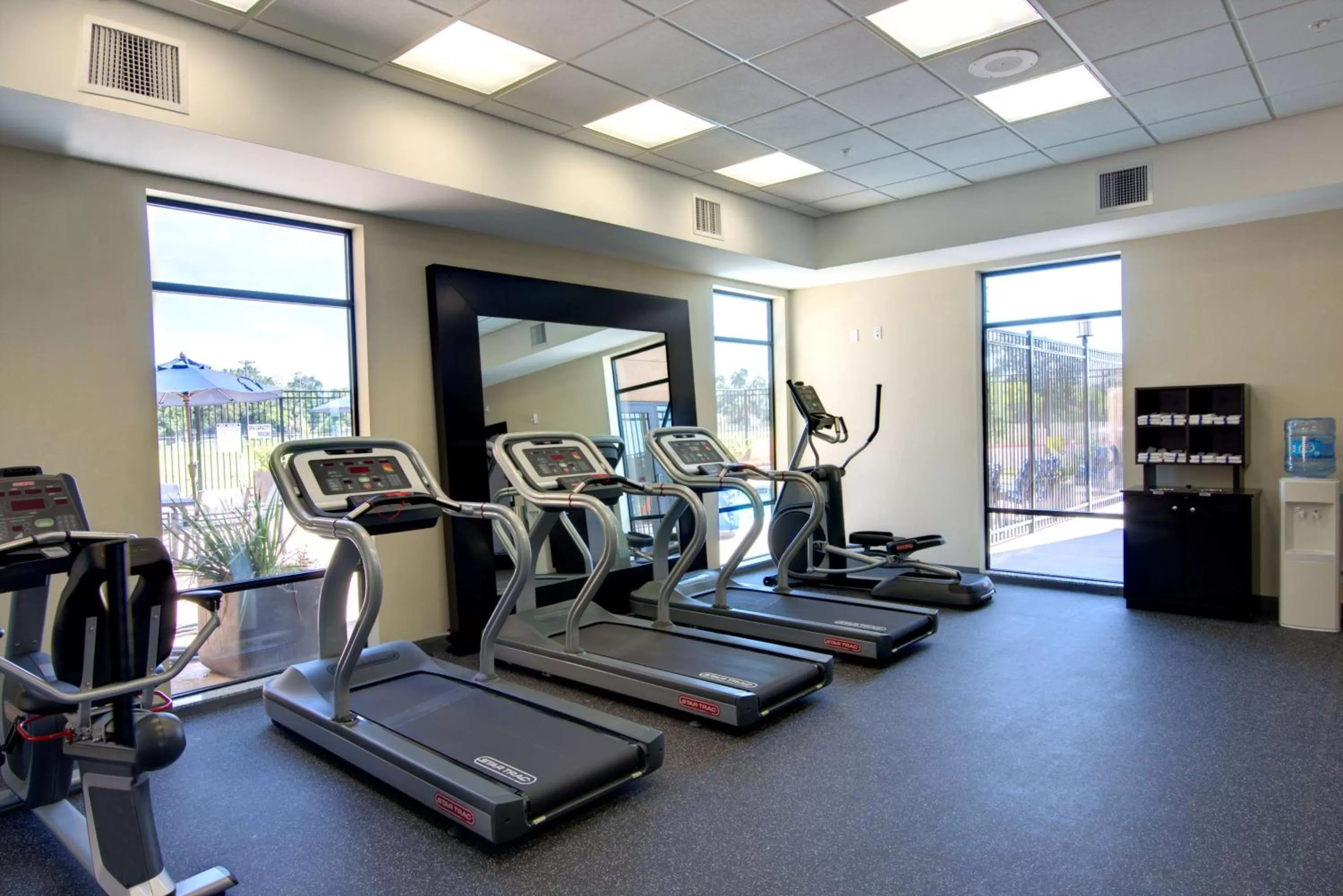 Fitness centre/facilities in Hampton Inn Houston I-10 East, TX