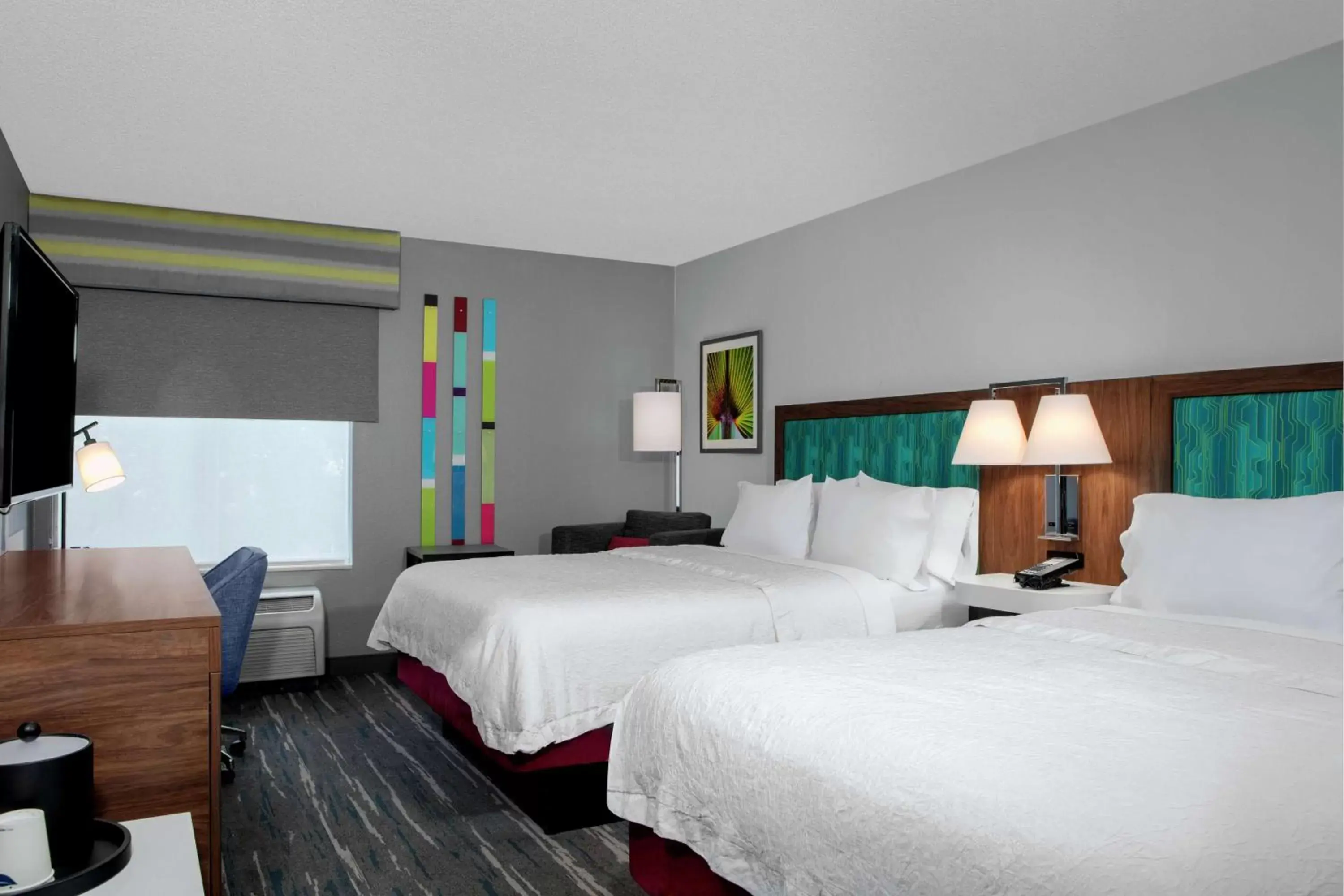 Bedroom, Bed in Hampton Inn Lake Buena Vista / Orlando
