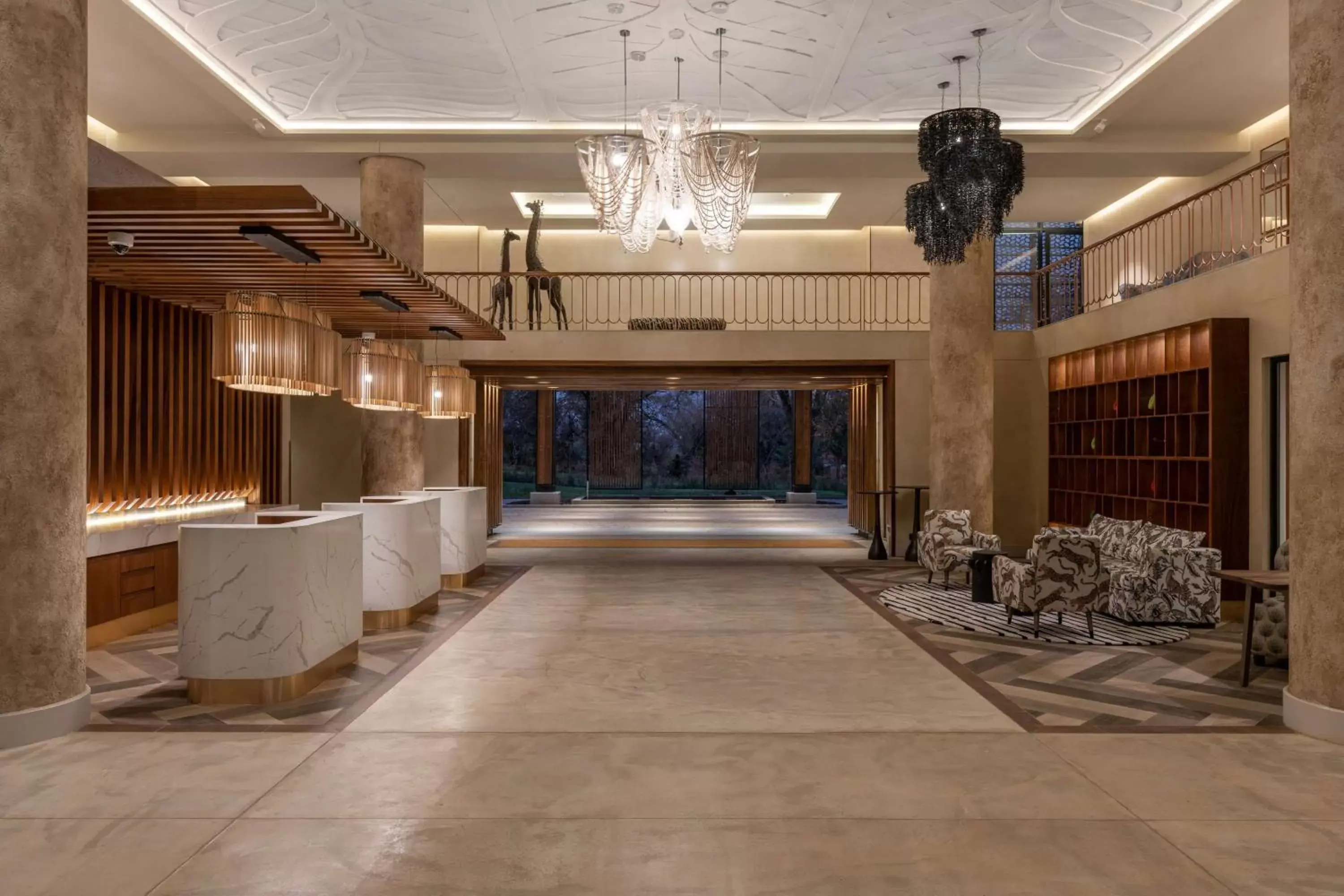 Property building, Lobby/Reception in Radisson Blu Mosi-oa-Tunya Livingstone Resort