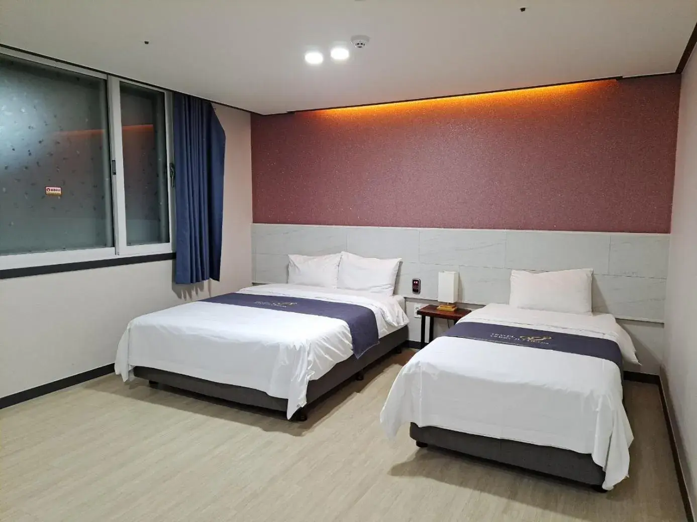 Bed in Chuncheon Hotel Gongjicheon