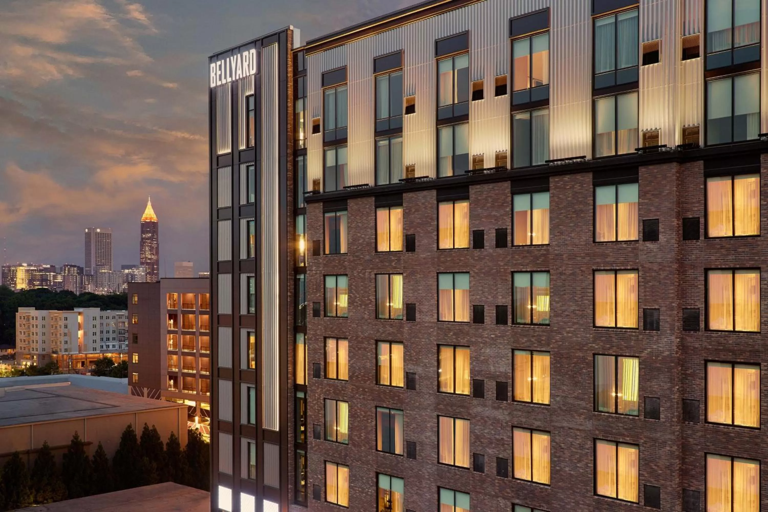 Property building in Bellyard, West Midtown Atlanta, a Tribute Portfolio Hotel