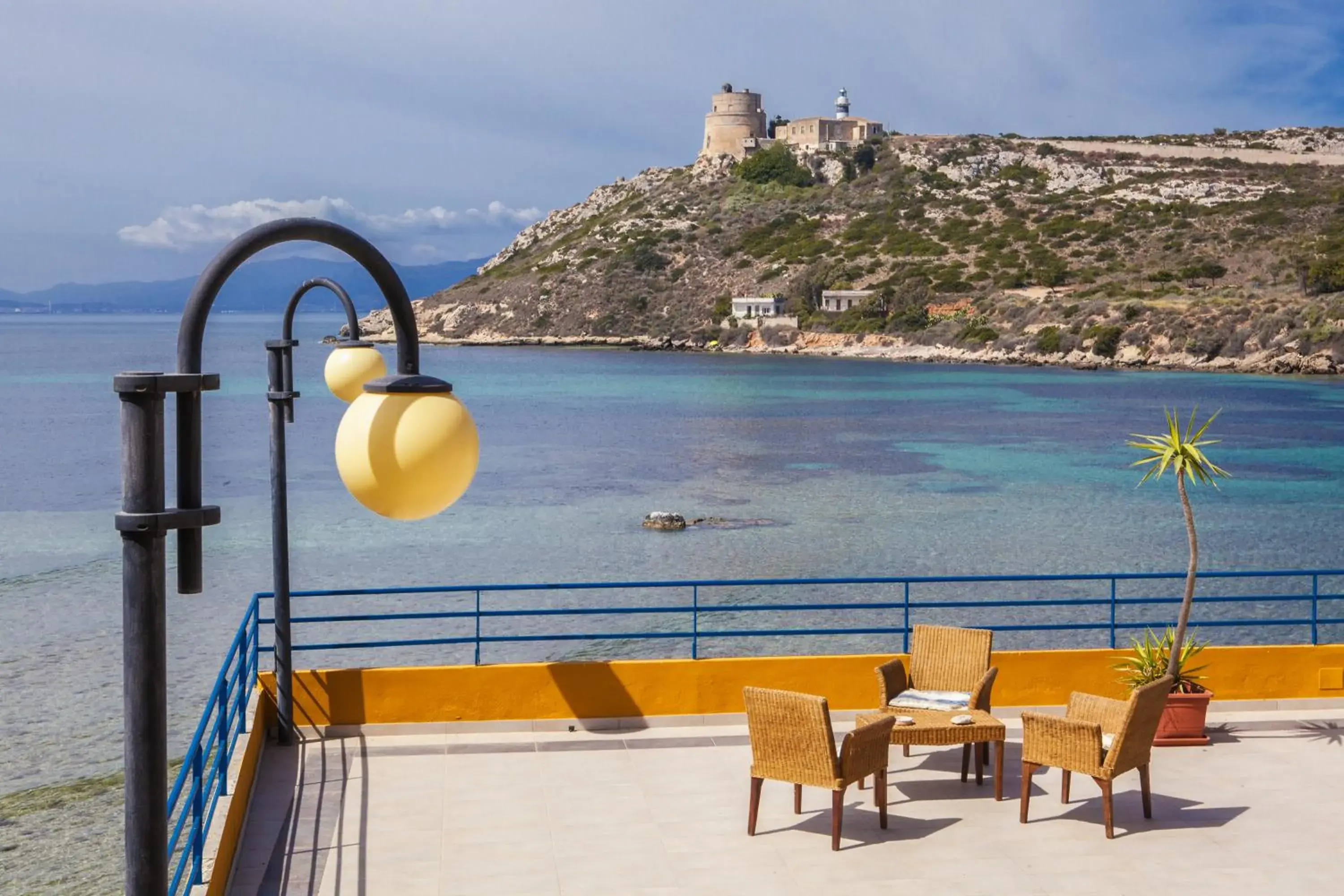 Balcony/Terrace in Hotel Calamosca