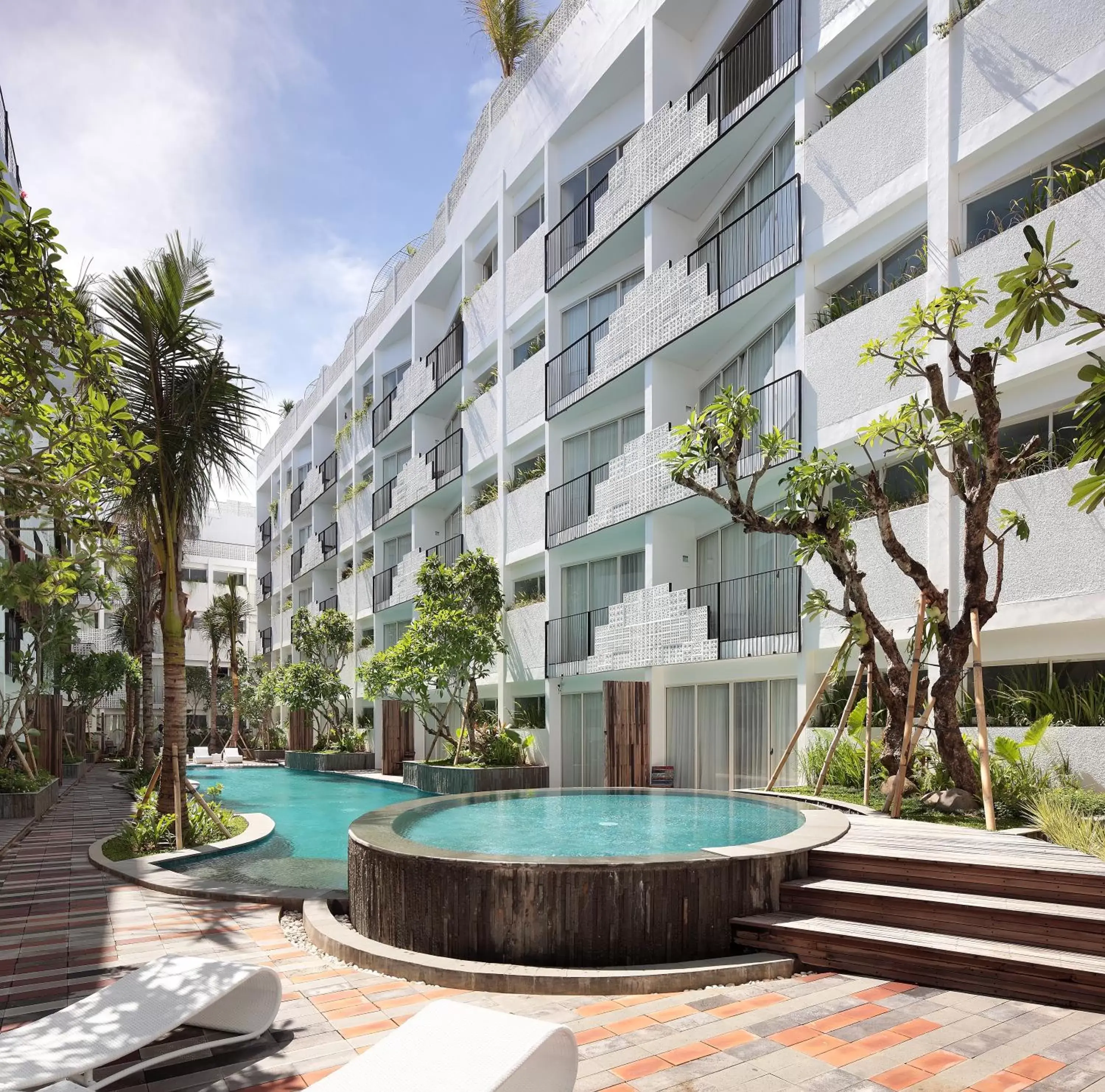 Facade/entrance, Property Building in The Akmani Legian