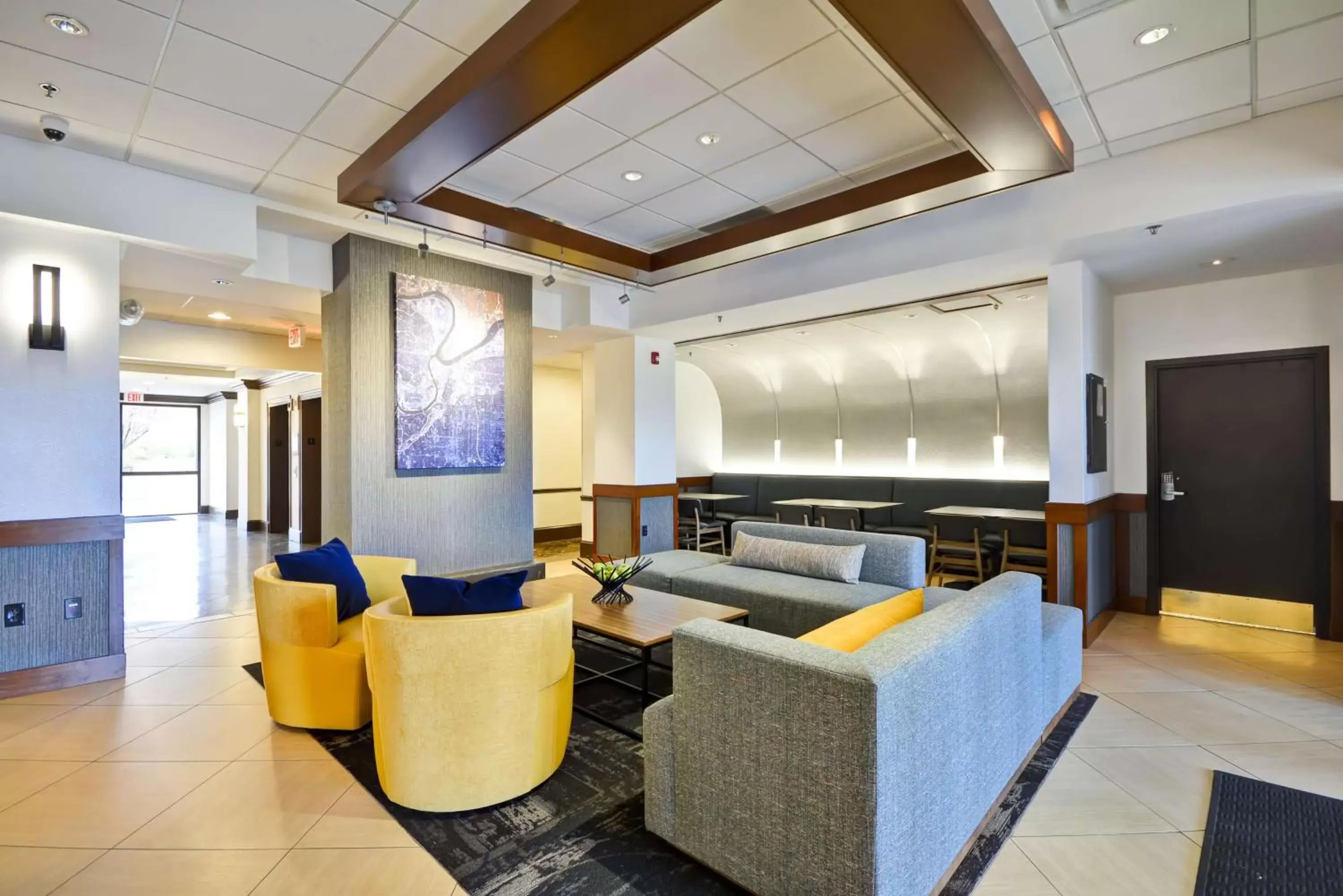 Lobby or reception, Lounge/Bar in Hyatt Place Kansas City/Overland Park/Metcalf