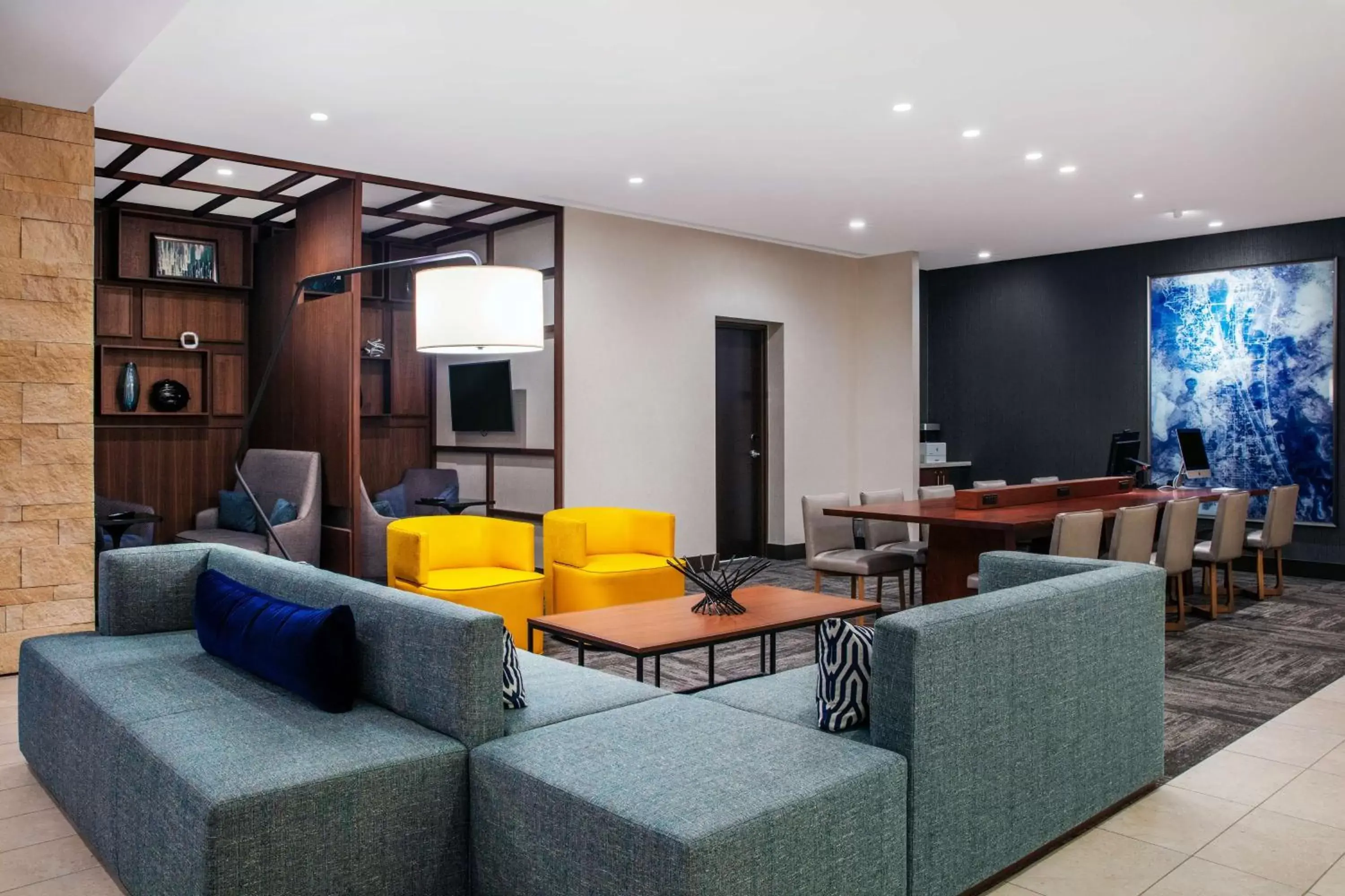 Lobby or reception, Seating Area in Hyatt Place Titusville Kennedy Space Center Lobby or reception, Seating Area in Hyatt Place Titusville Kennedy Space Center