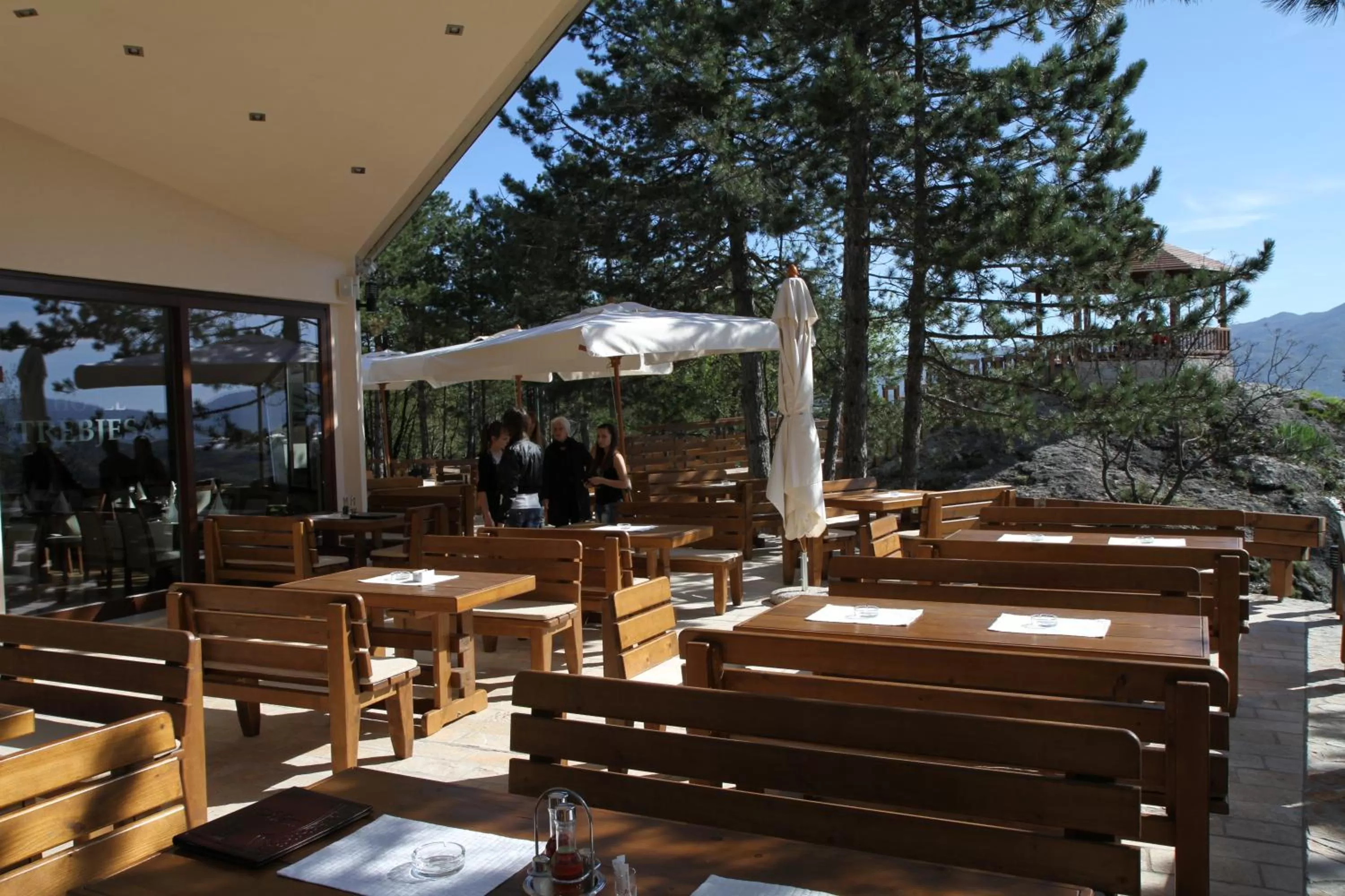 Balcony/Terrace in Hotel Trebjesa