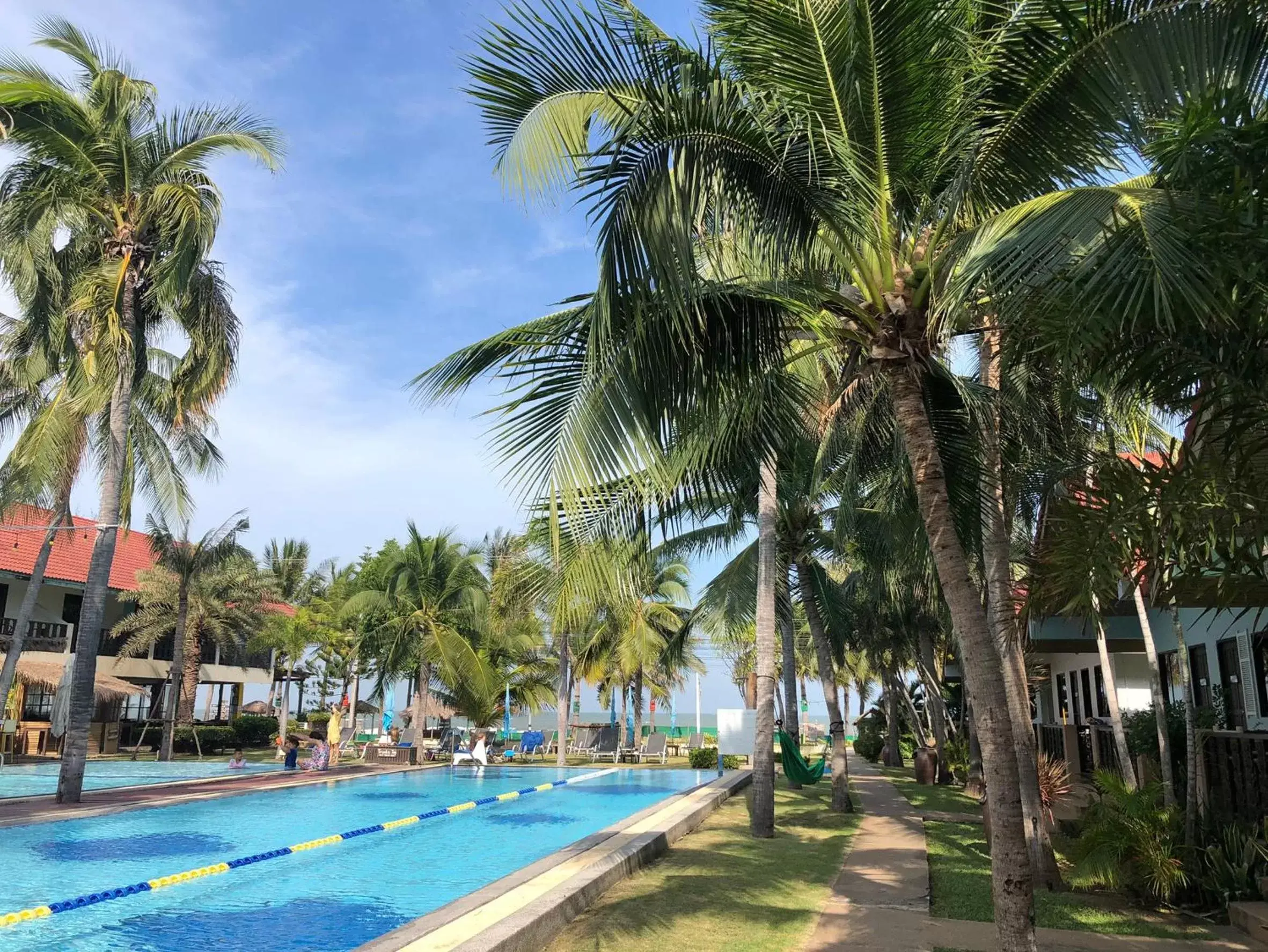 Swimming Pool in Dolphin Bay Beach Resort