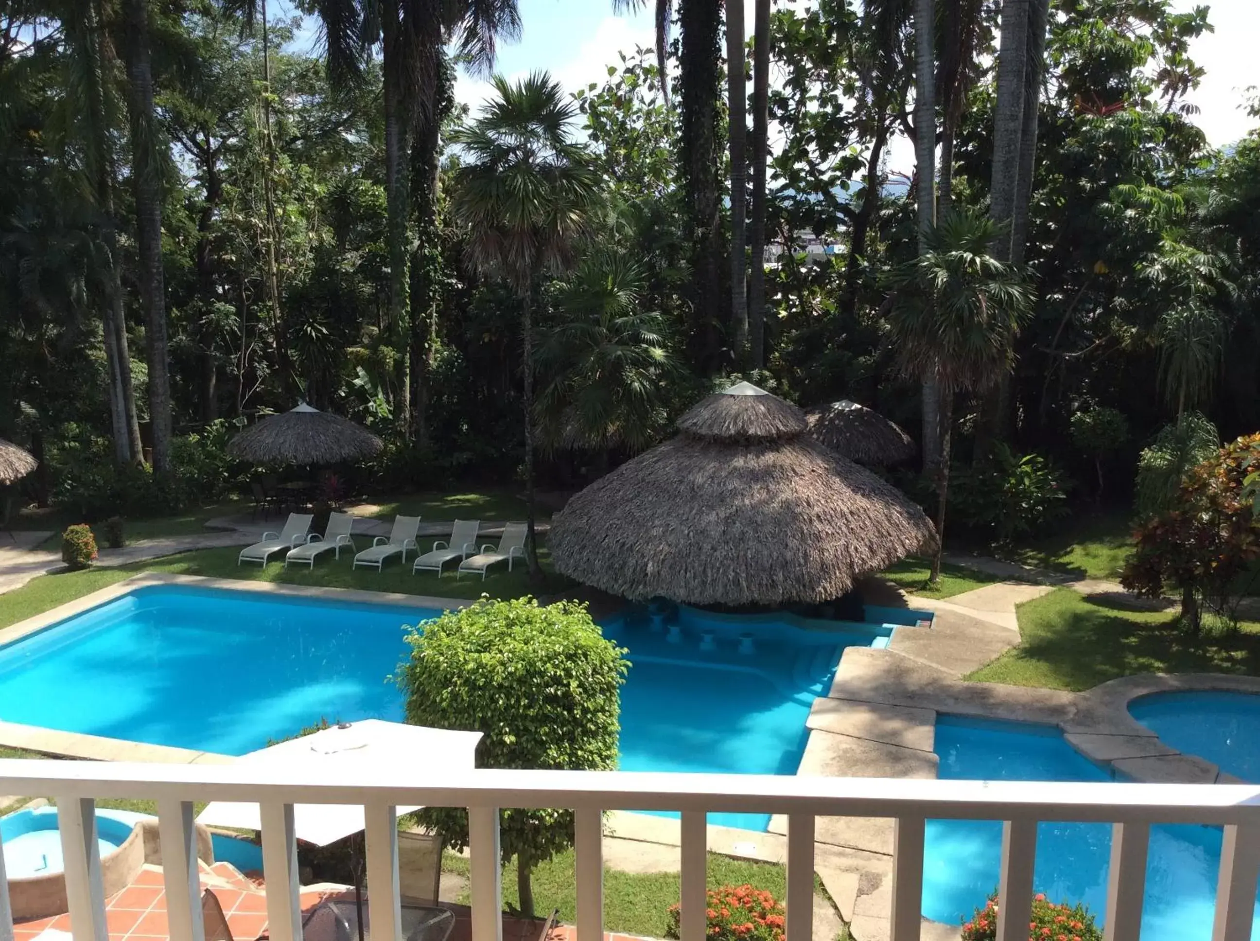 Day, Pool View in Hotel Maya Palenque