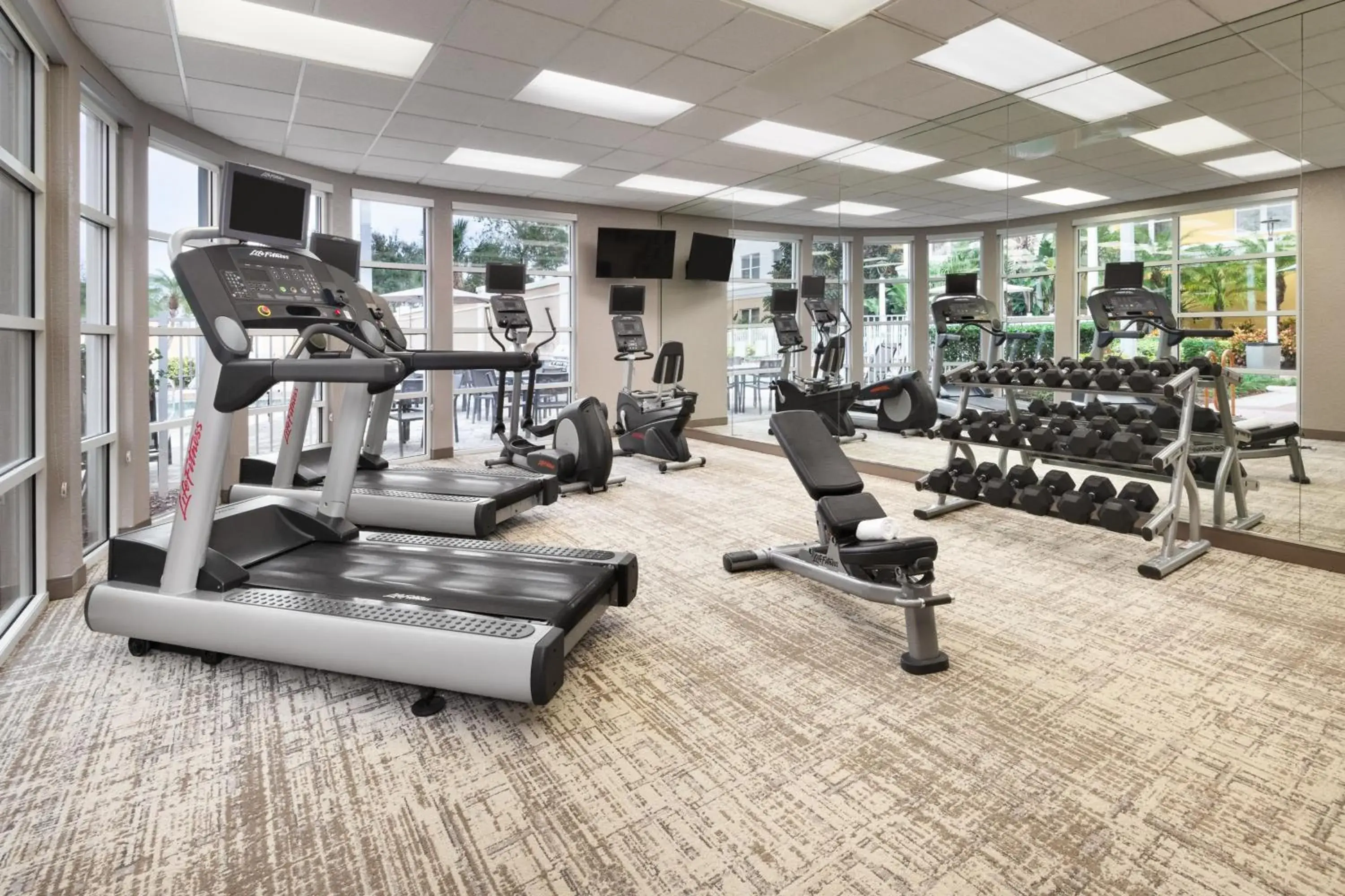 Fitness centre/facilities, Fitness Center/Facilities in Residence Inn by Marriott Daytona Beach Speedway/Airport
