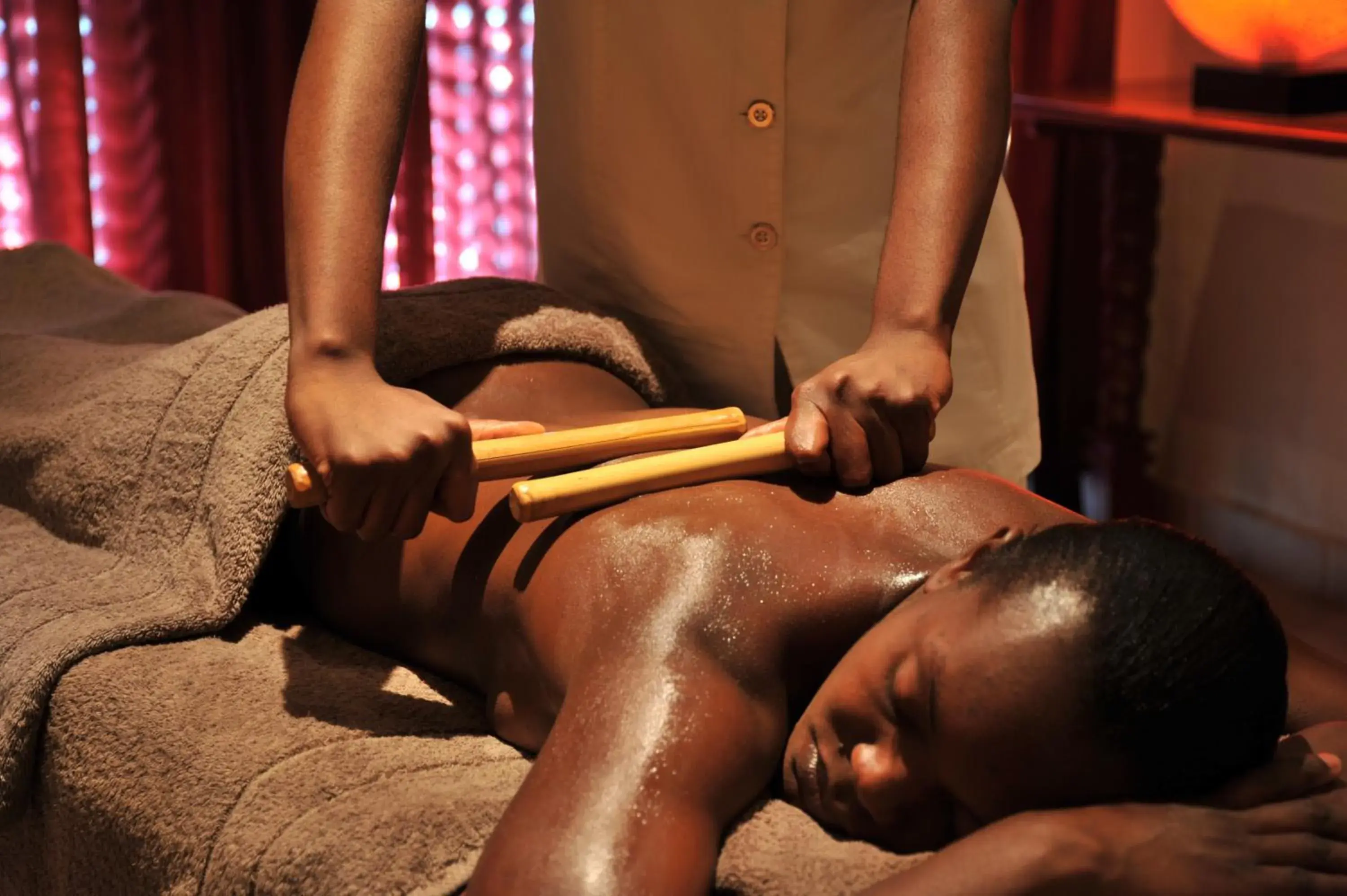 Massage in Aha The David Livingstone Safari Lodge & Spa