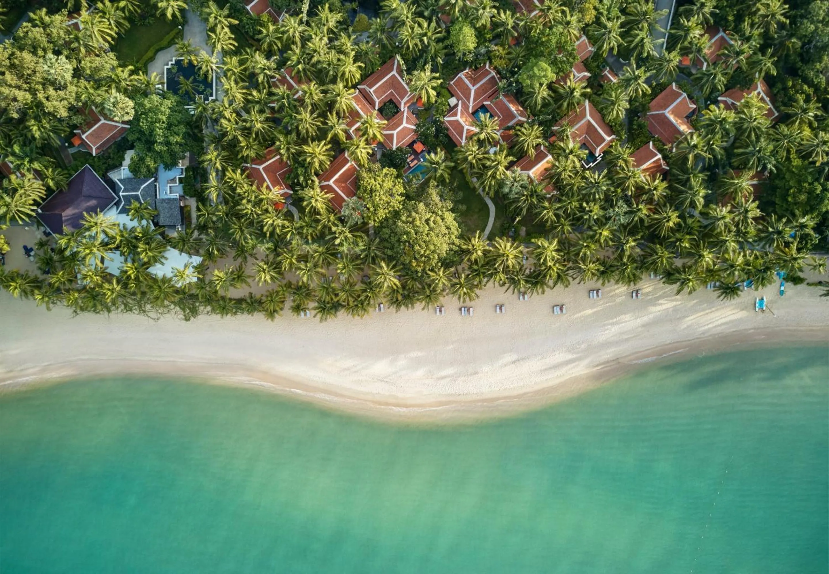 Bird's eye view in Santiburi Koh Samui
