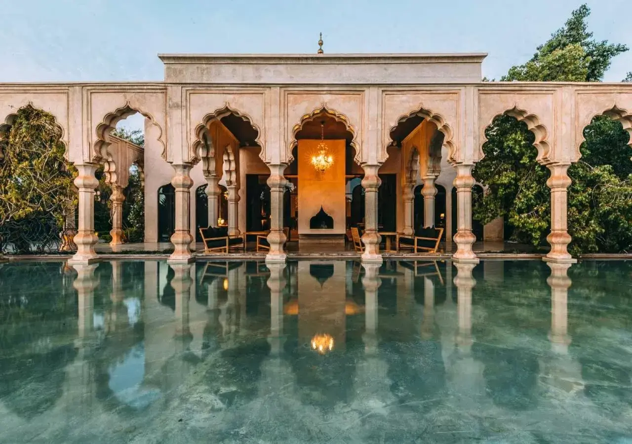 Lobby or reception, Swimming Pool in Palais Namaskar