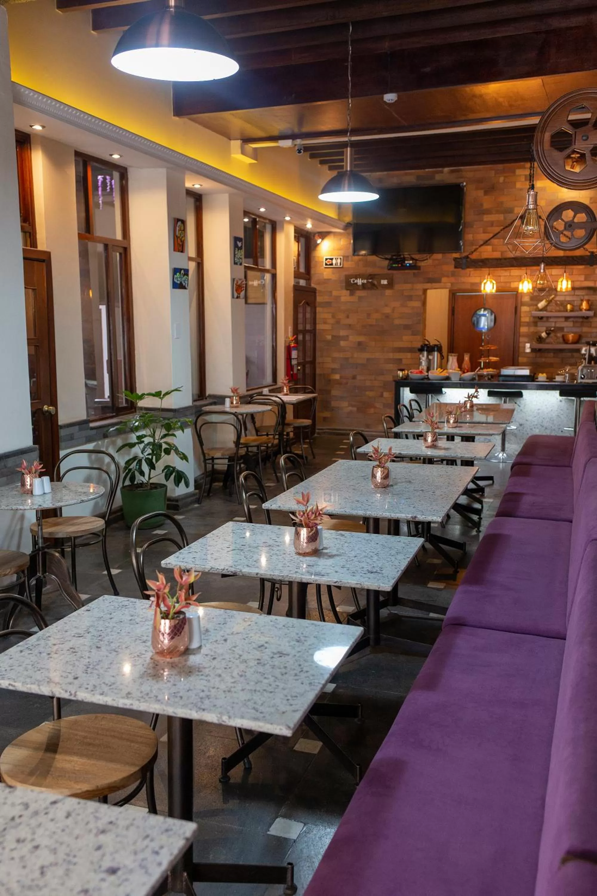 Restaurant/places to eat in Hotel Colonial San Agustin